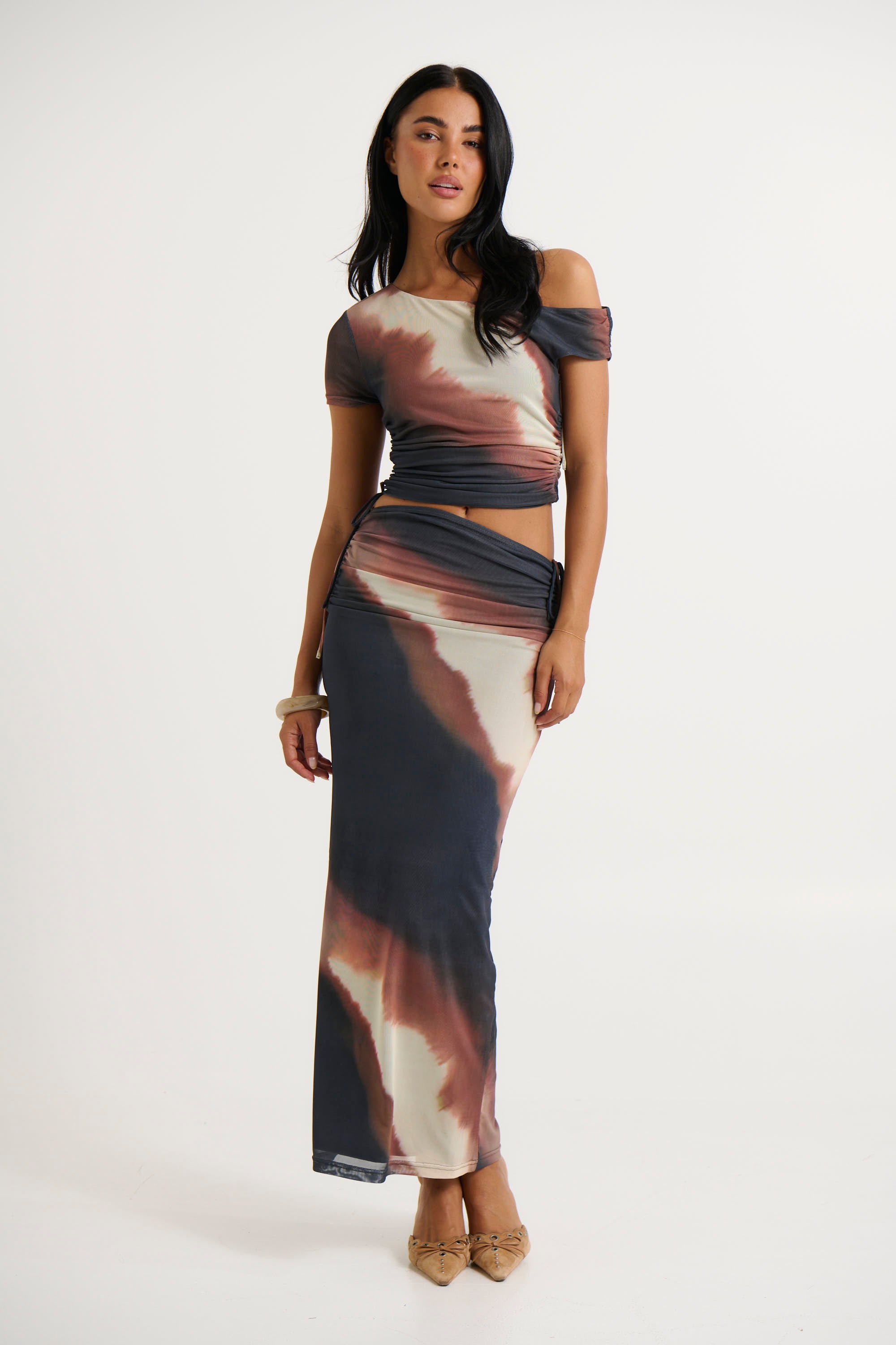Leni Maxi Skirt Mars - FINAL SALE