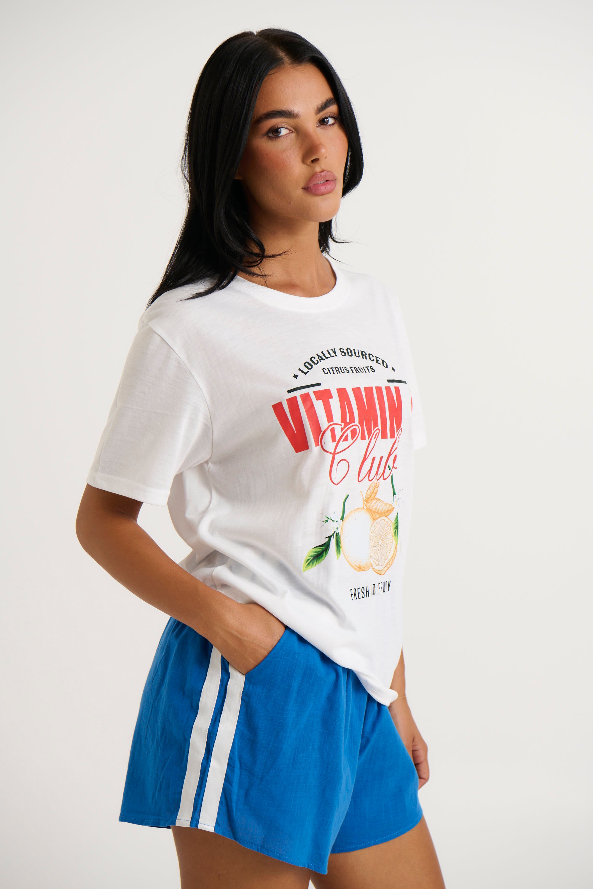 Vitamin C Club Tee White - FINAL SALE