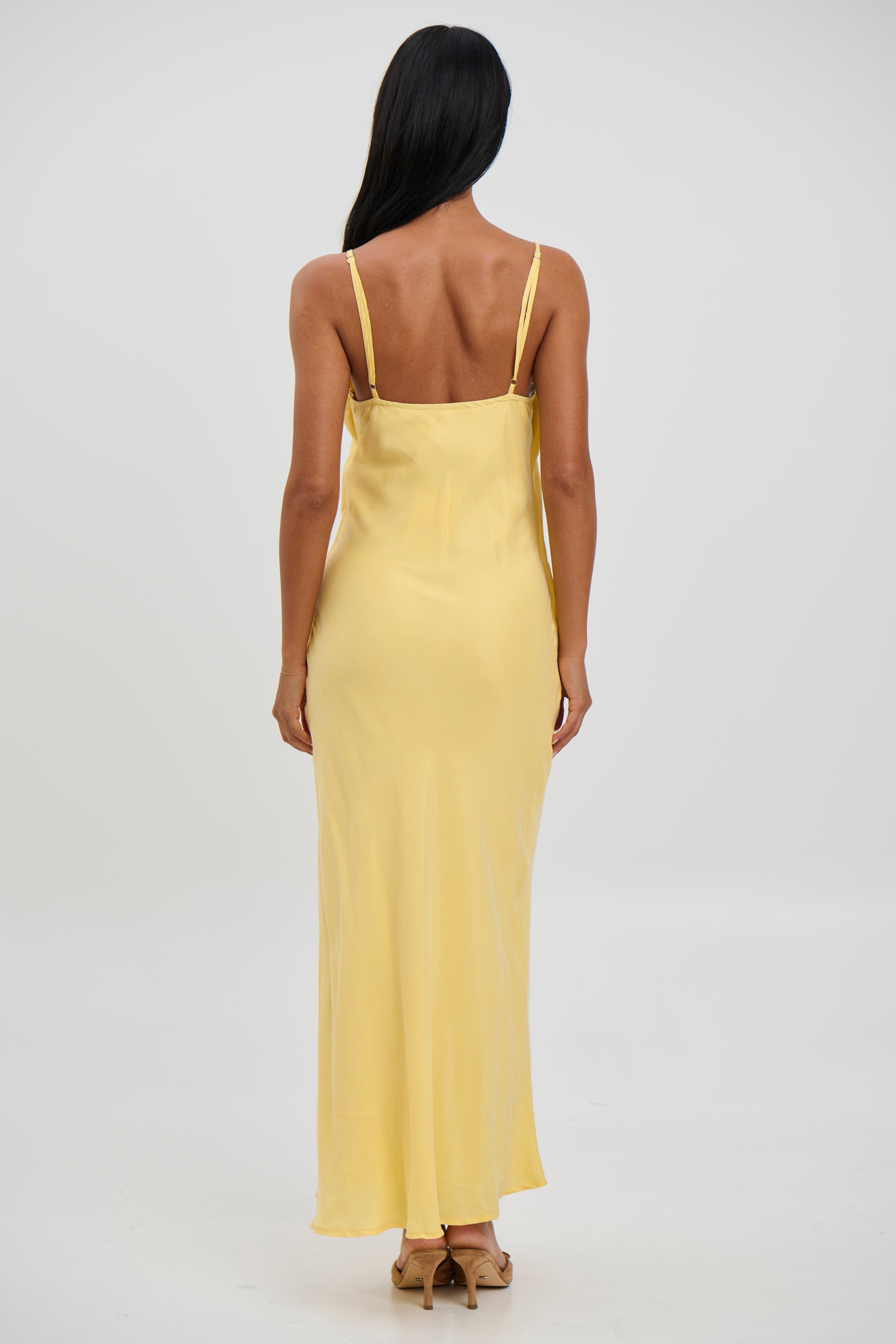 Talia Maxi Dress Lemon