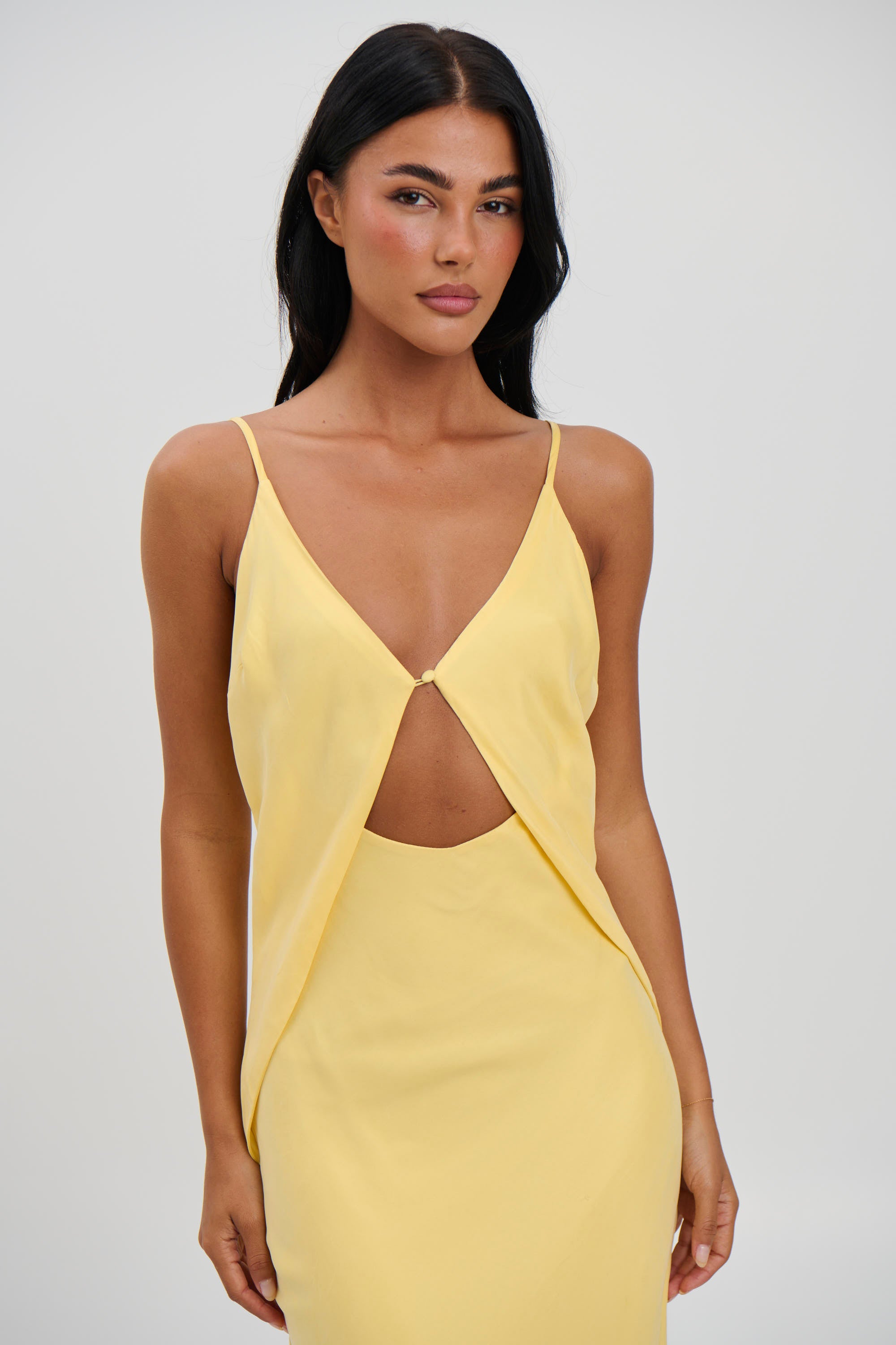 Talia Maxi Dress Lemon