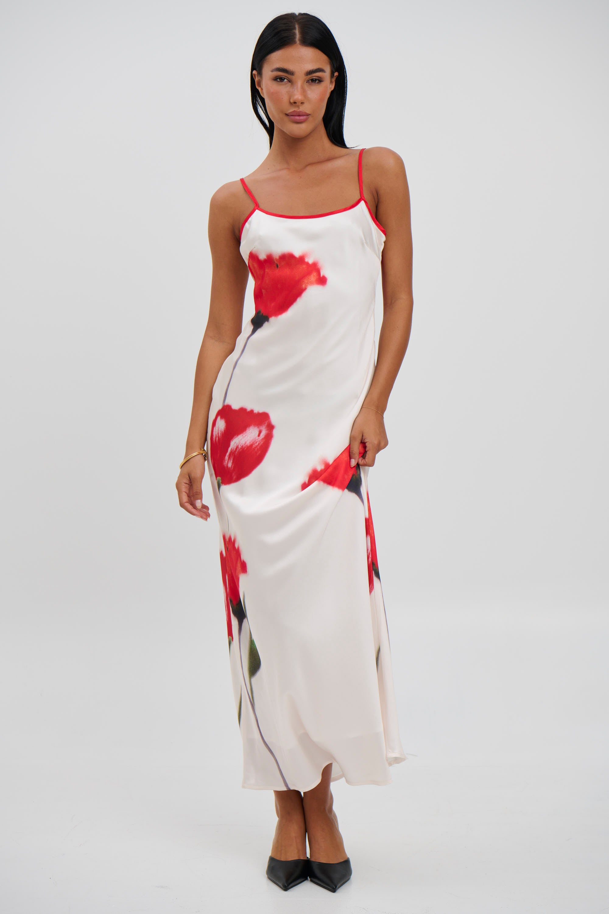 Lora Maxi Dress White - FINAL SALE