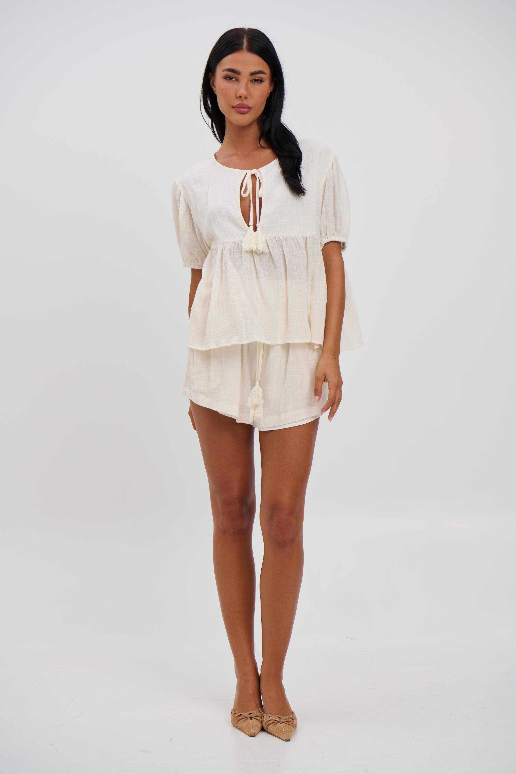 Marisol Set Cream - FINAL SALE