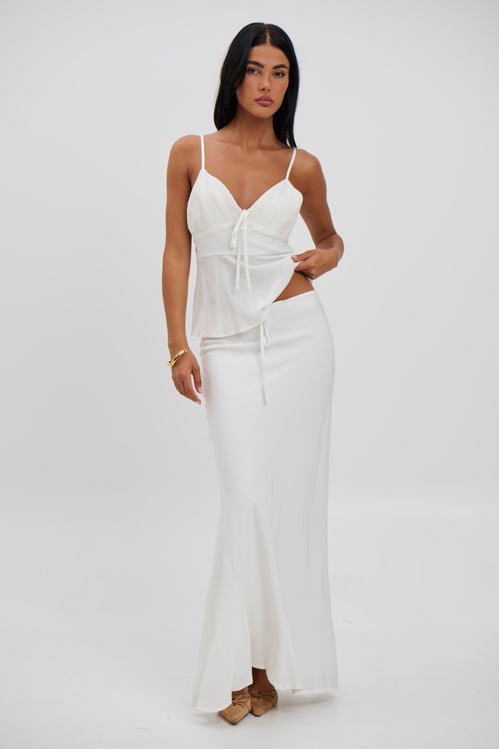Avalon Top White -FINAL SALE