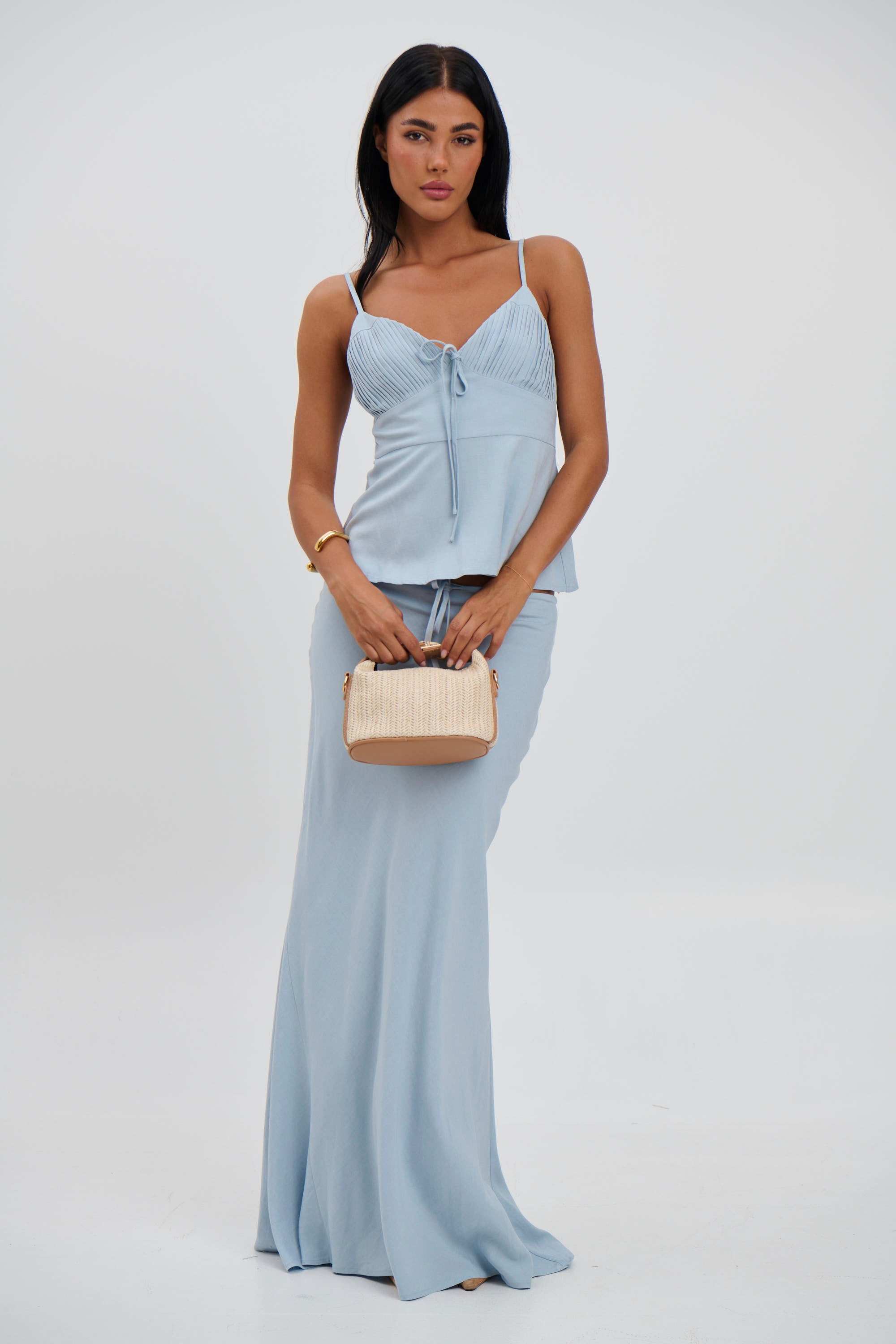Avalon Top Baby Blue - FINAL SALE