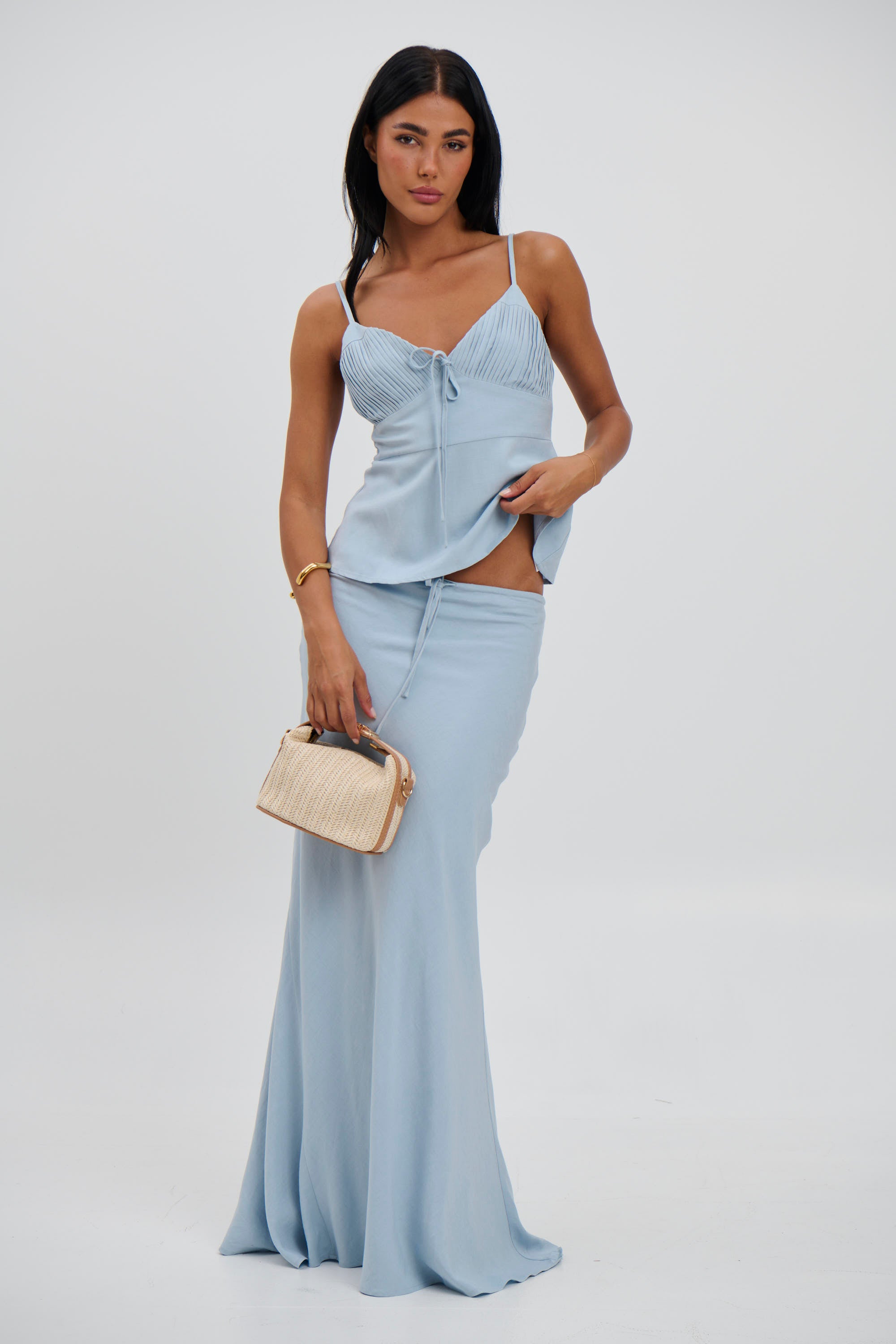Avalon Top Baby Blue - FINAL SALE