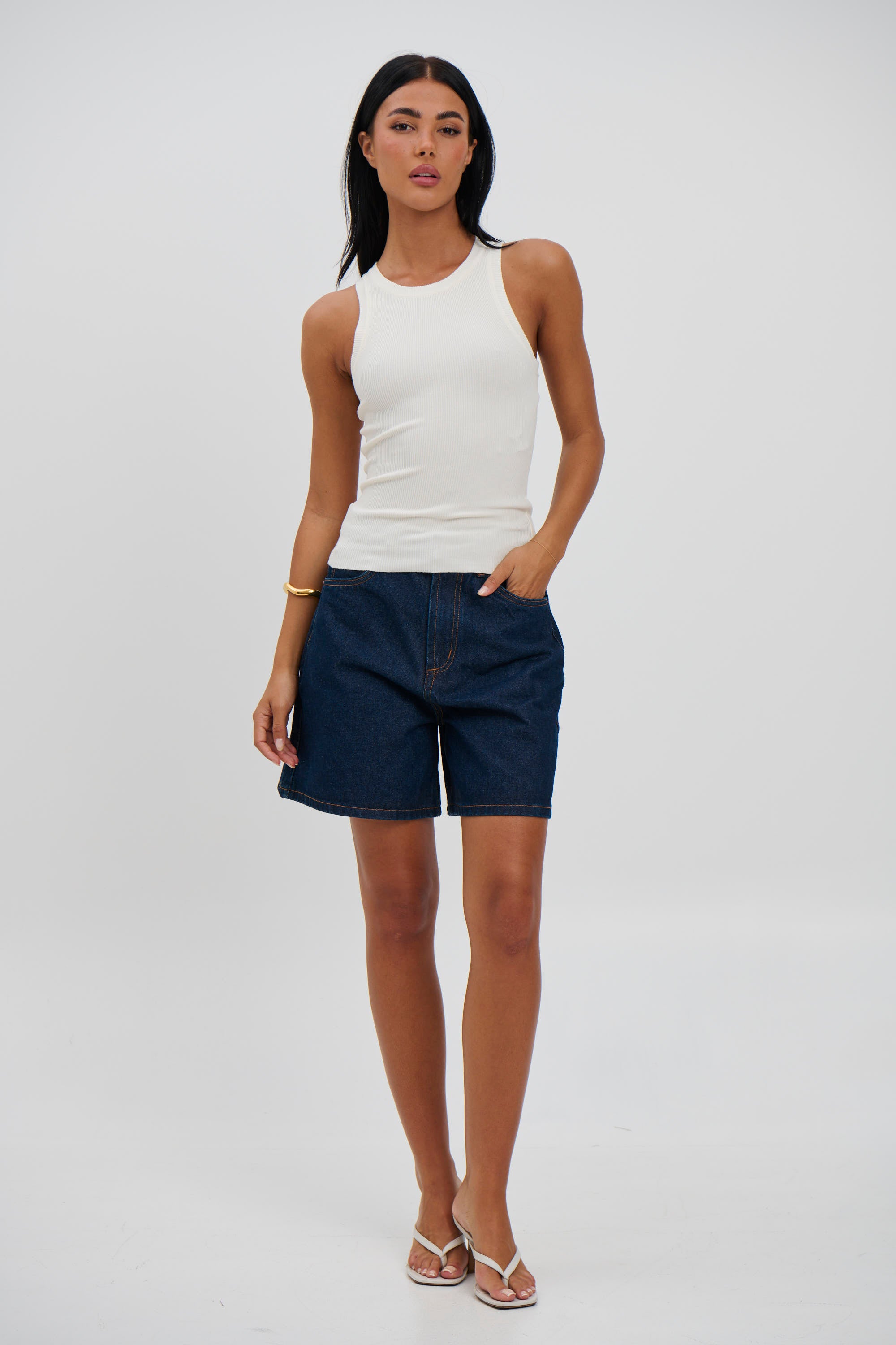 Lala Top White - FINAL SALE