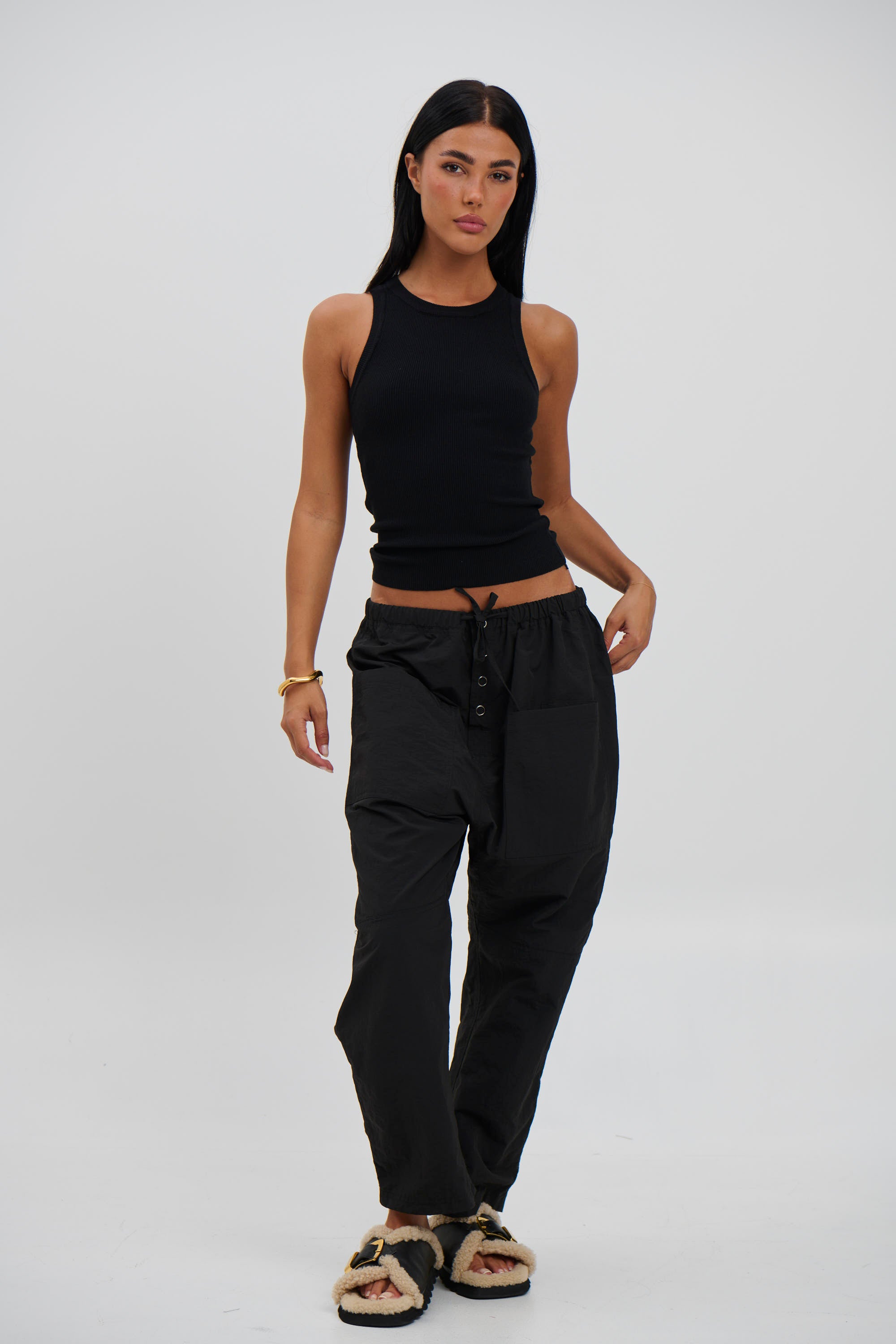 Lala Top Black - FINAL SALE