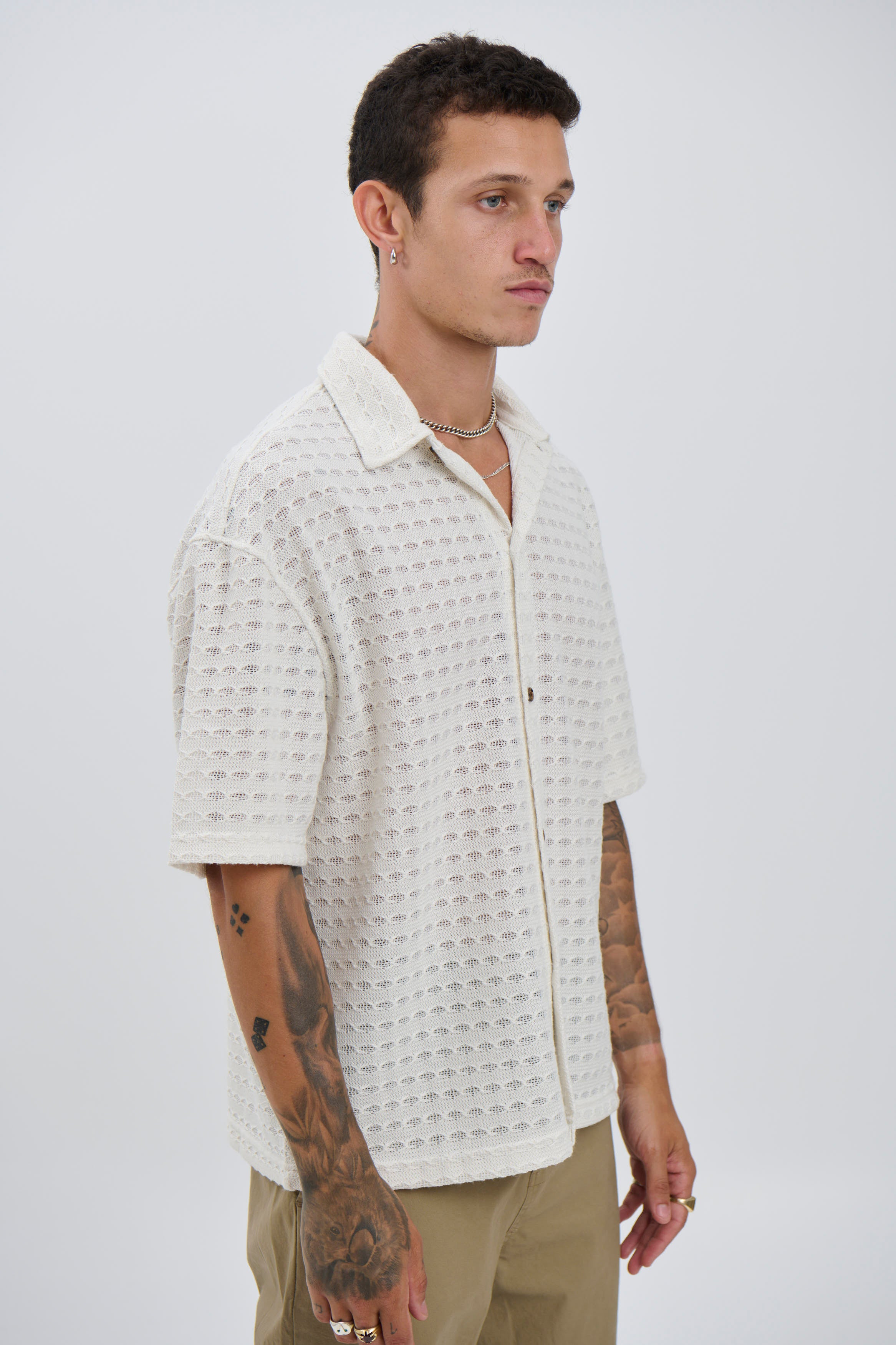 Lucas Drop Shirt Chain Weave - FINAL SALE