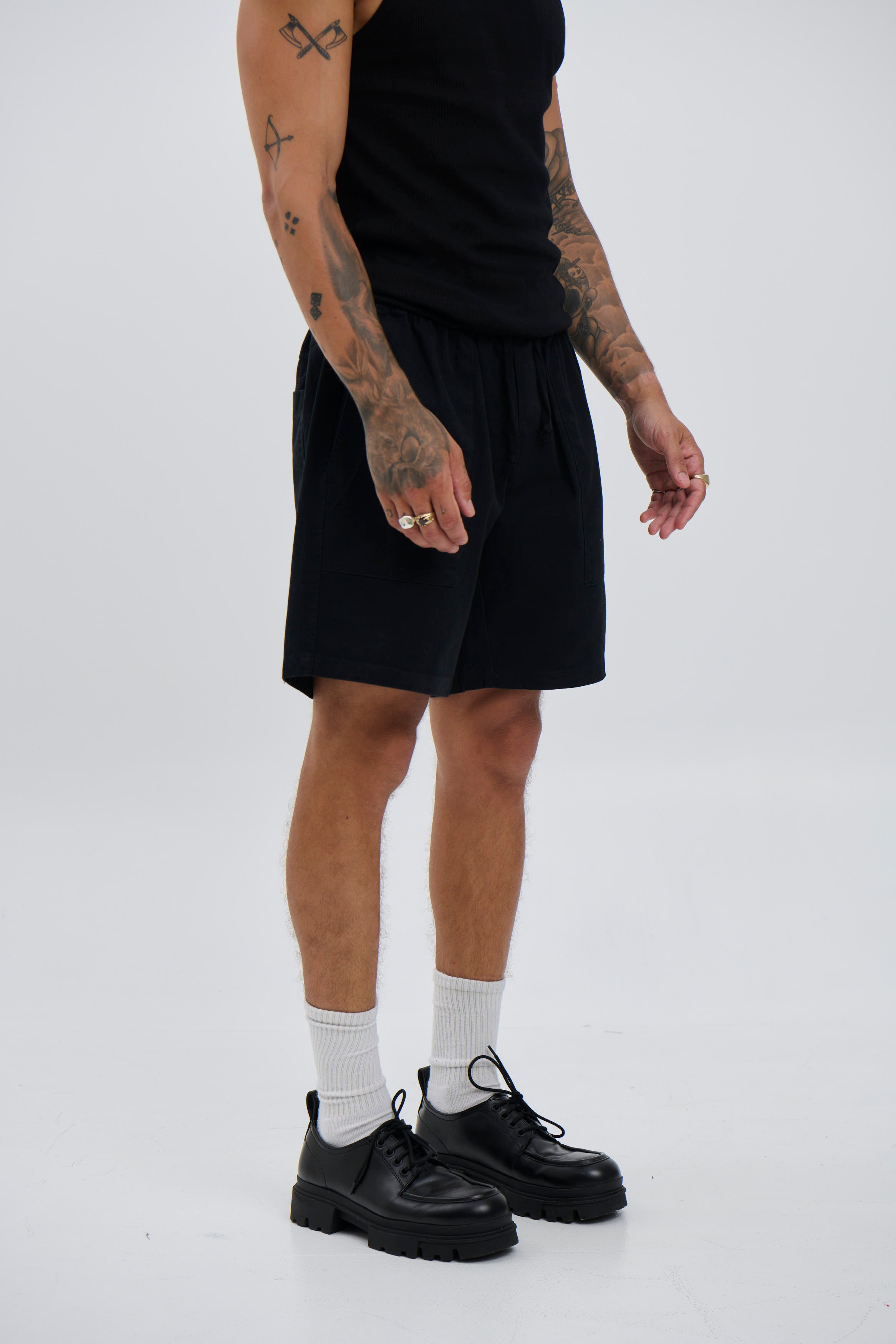 Jordan Relaxed Short Black