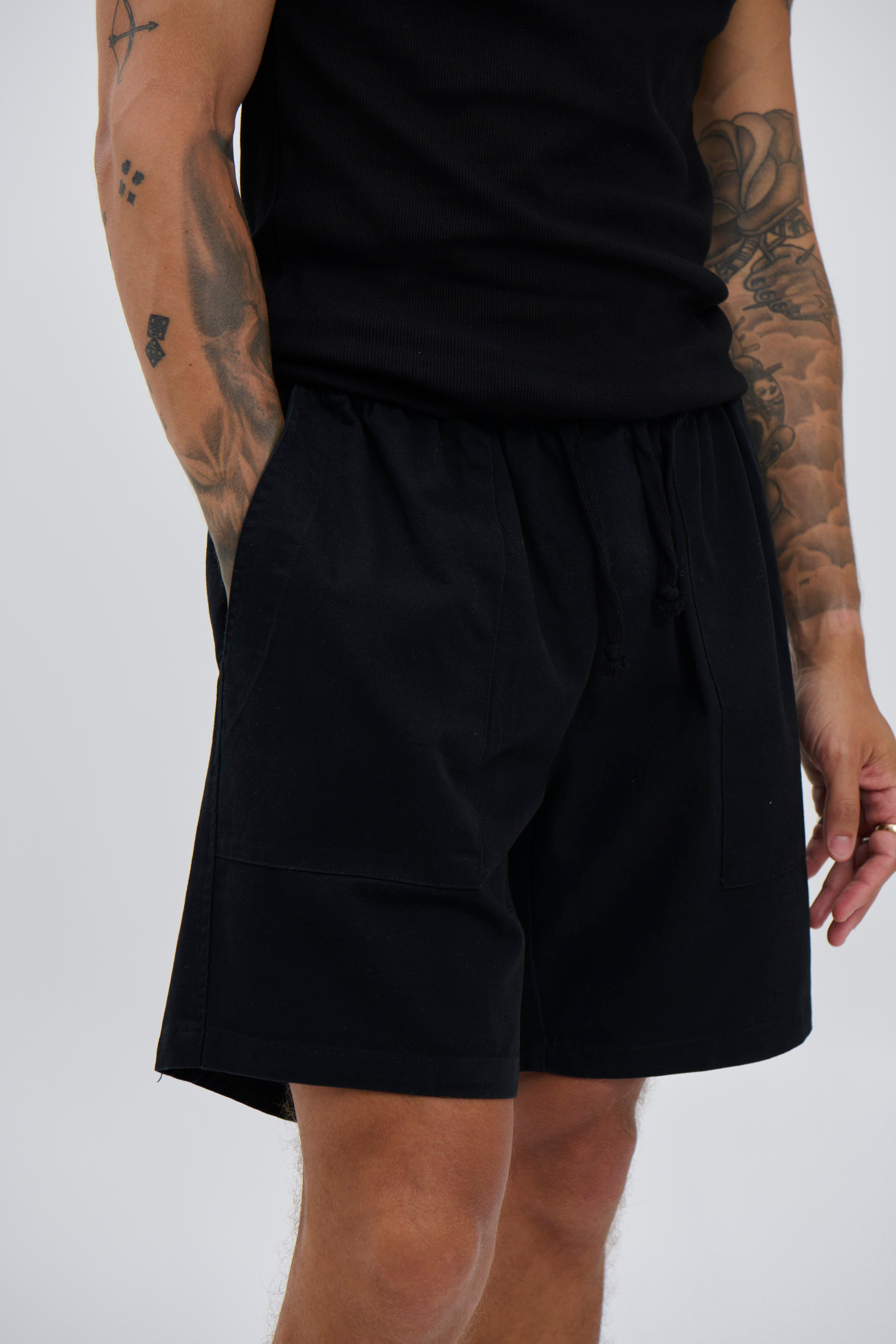 Jordan Relaxed Short Black