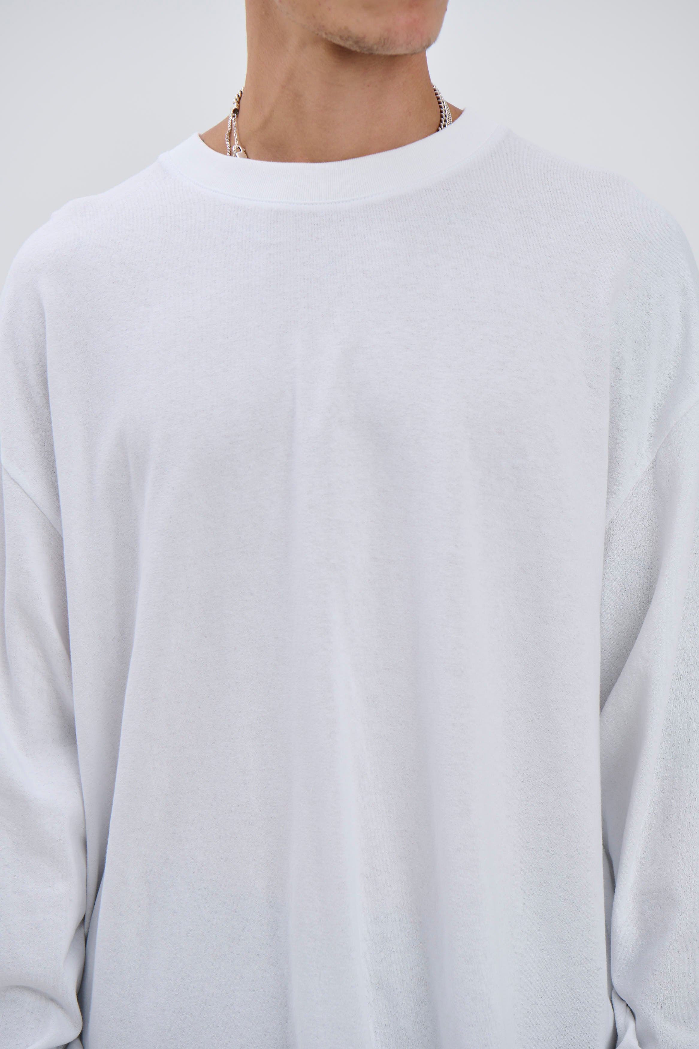 Jakey Soft Cotton Long Sleeve White