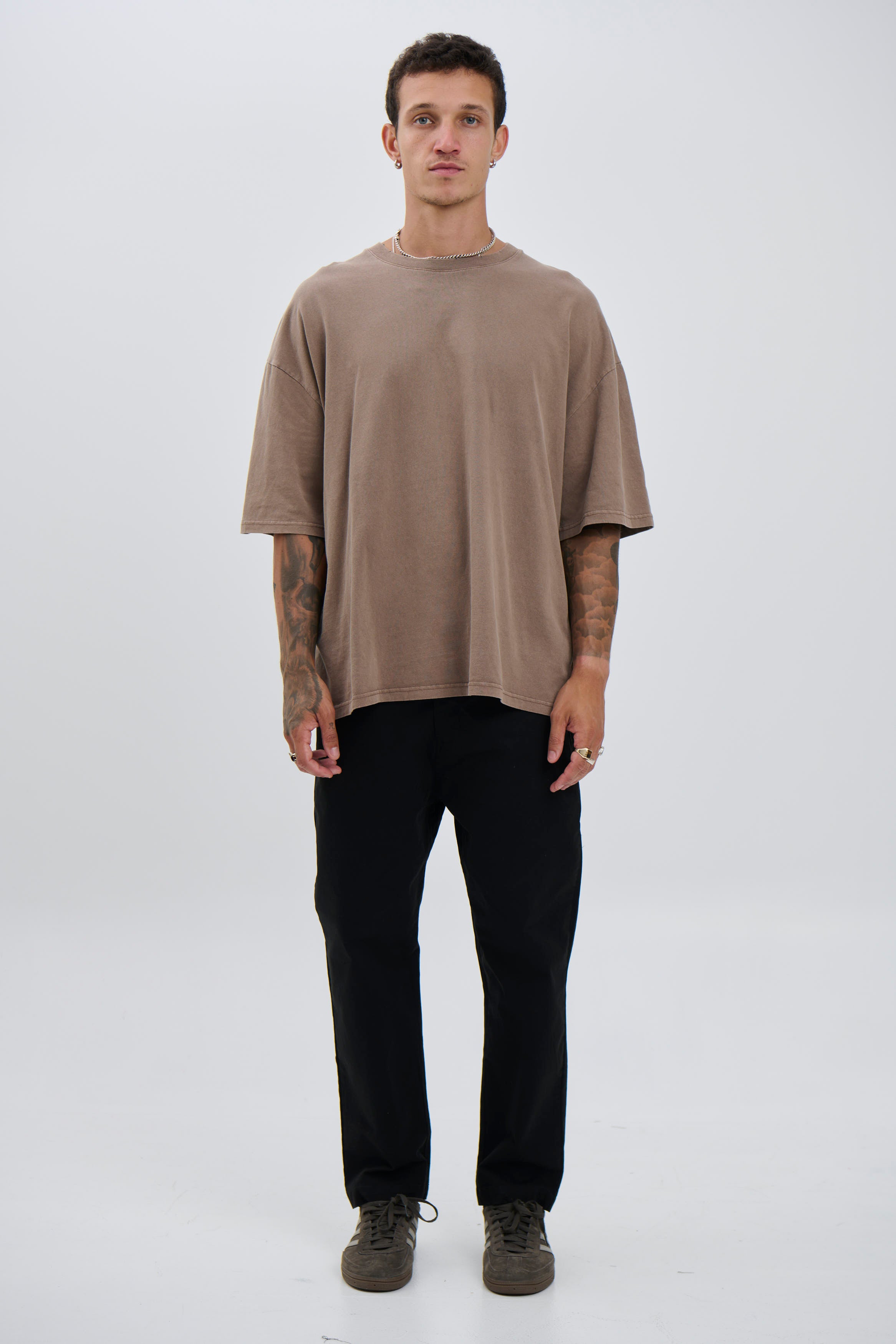 Straight Pleat Pant Black - FINAL SALE