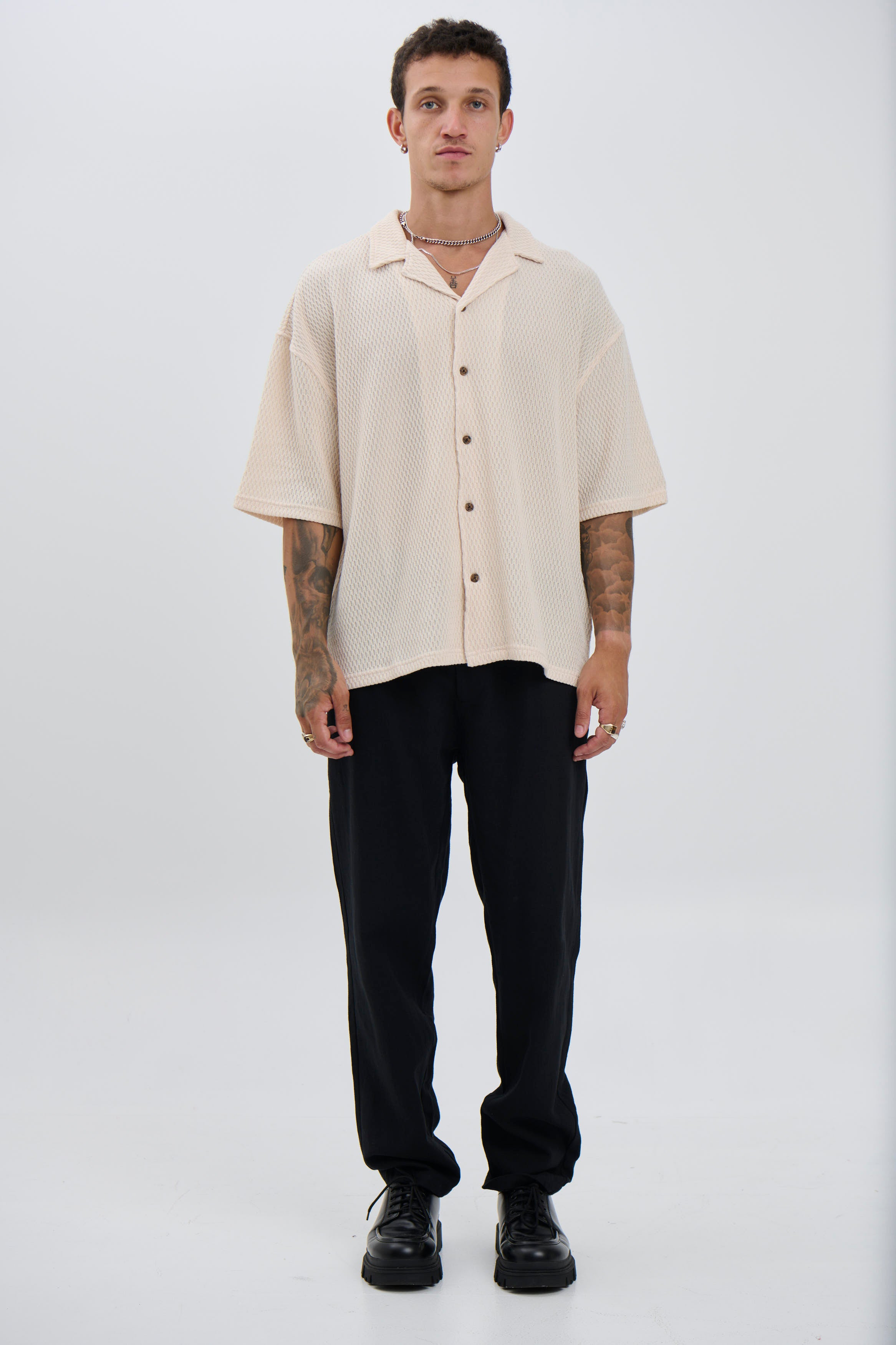 Raf Cropped Shirt Venice Beach