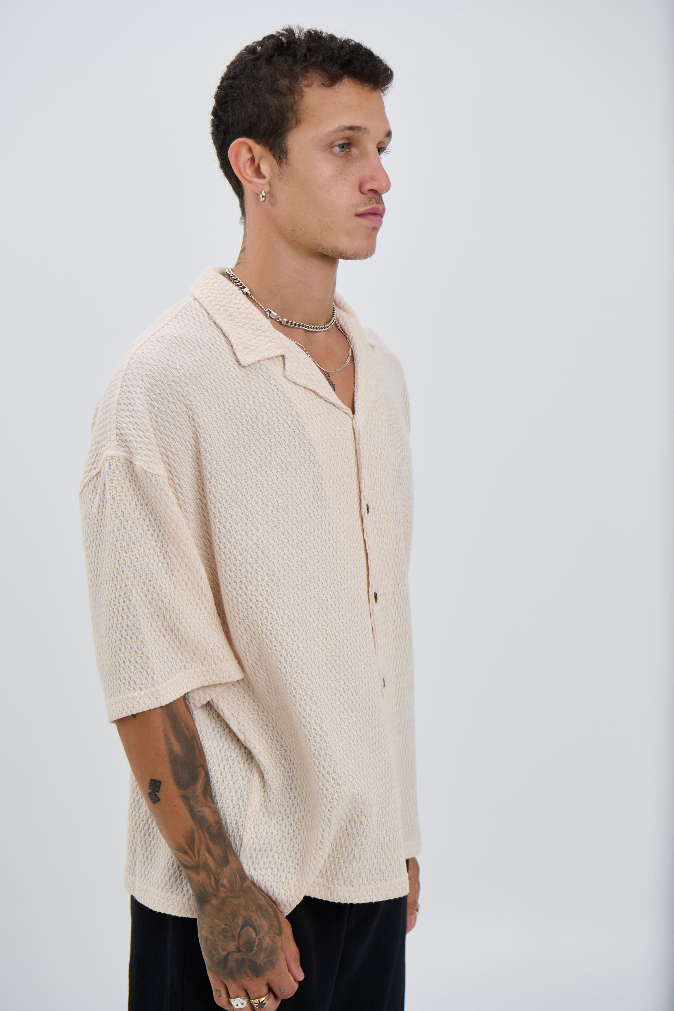 Raf Cropped Shirt Venice Beach