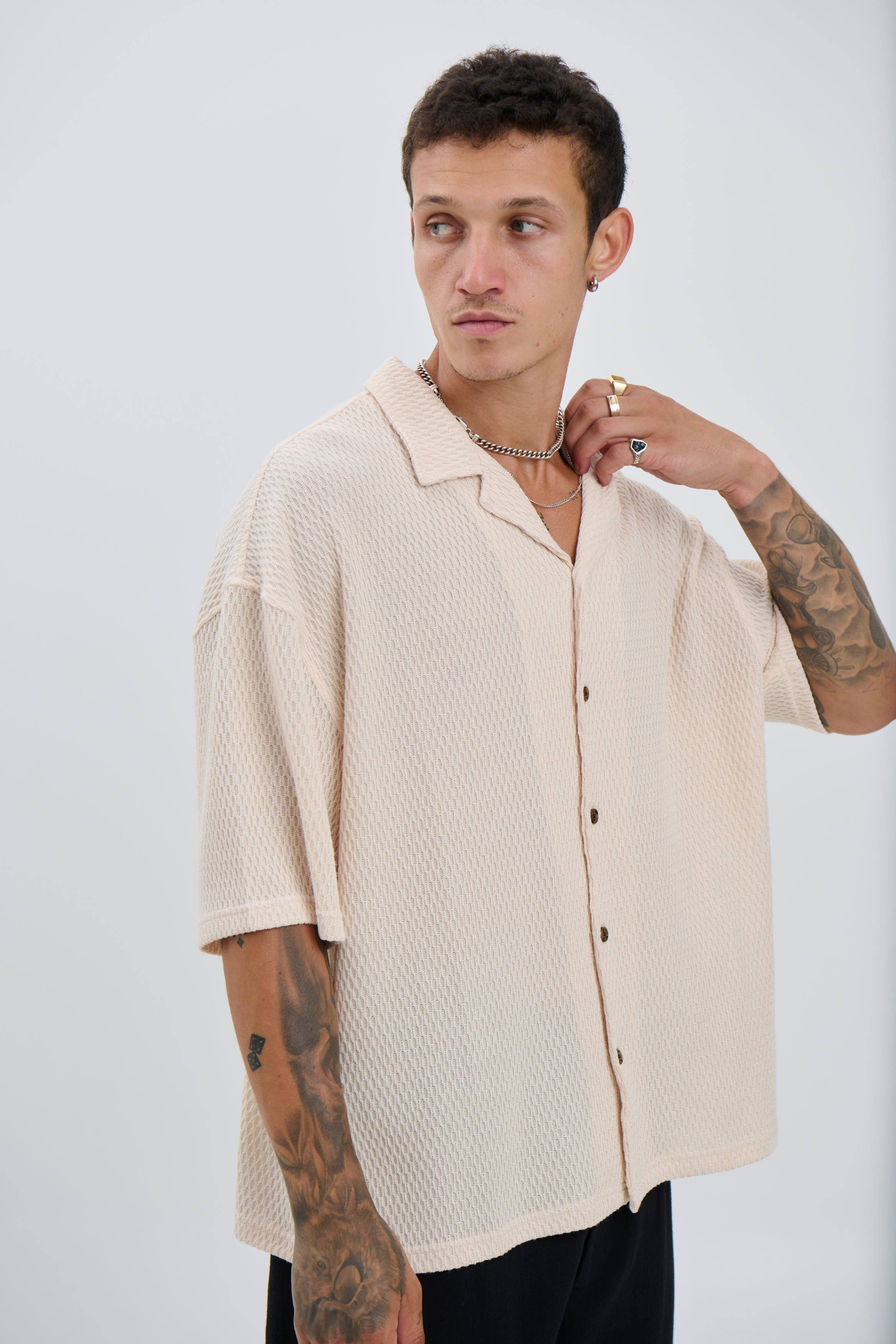 Raf Cropped Shirt Venice Beach