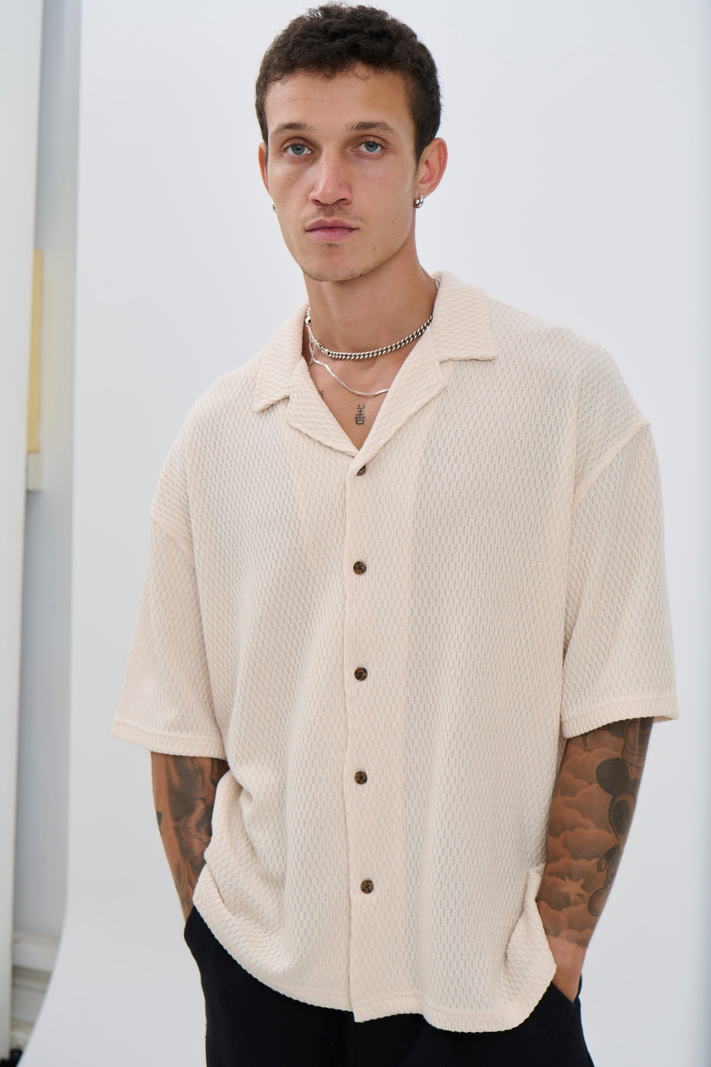 Raf Cropped Shirt Venice Beach