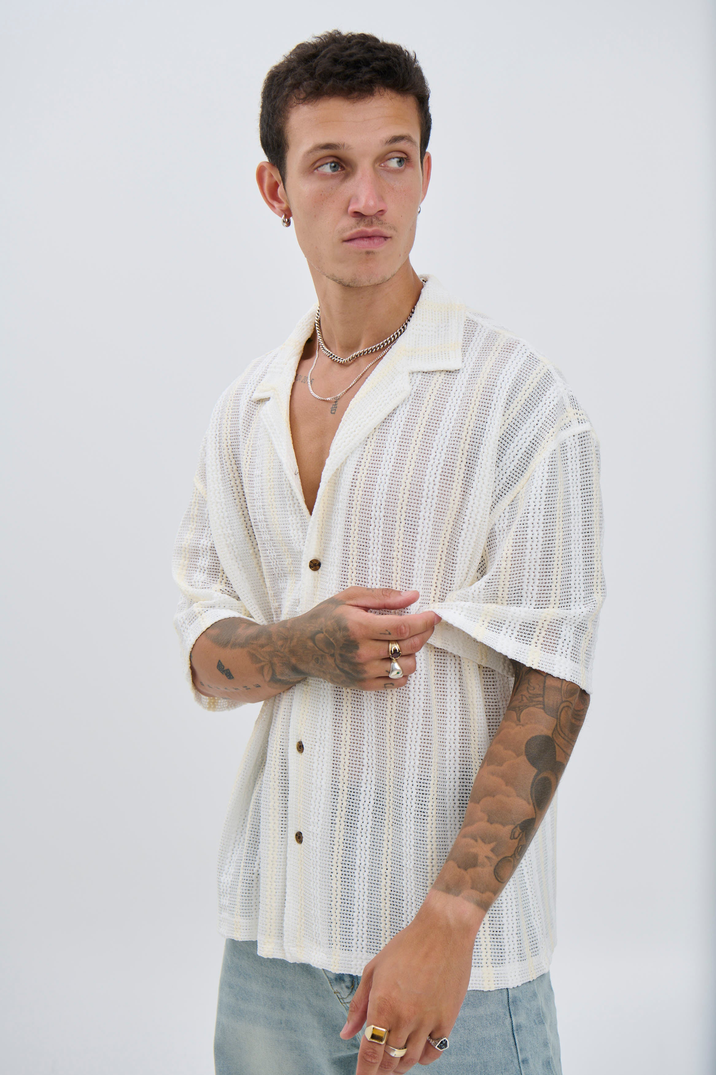 Raf Cropped Shirt Plymouth - FINAL SALE