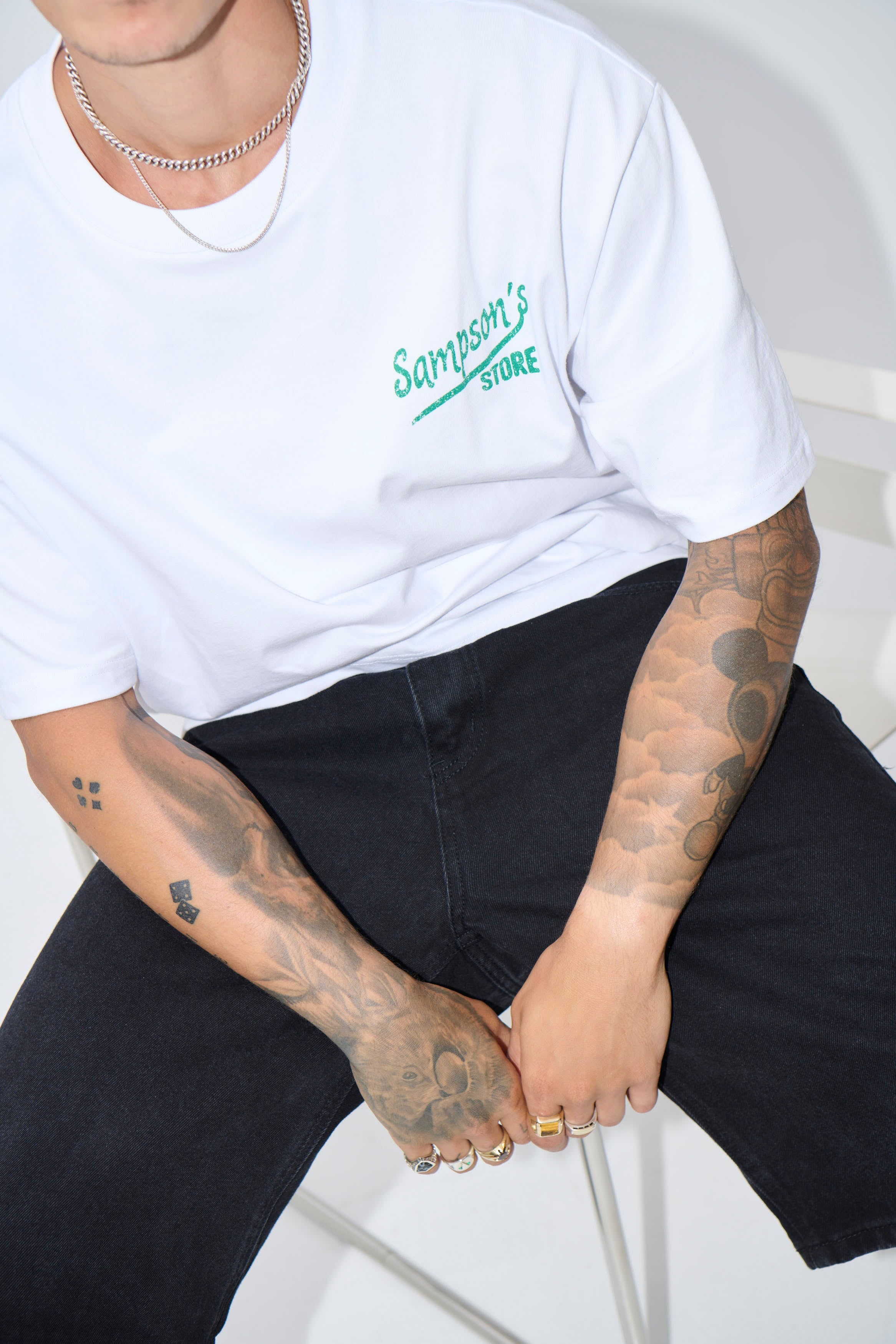 Sammy Crew Tee Sampsons Store - FINAL SALE