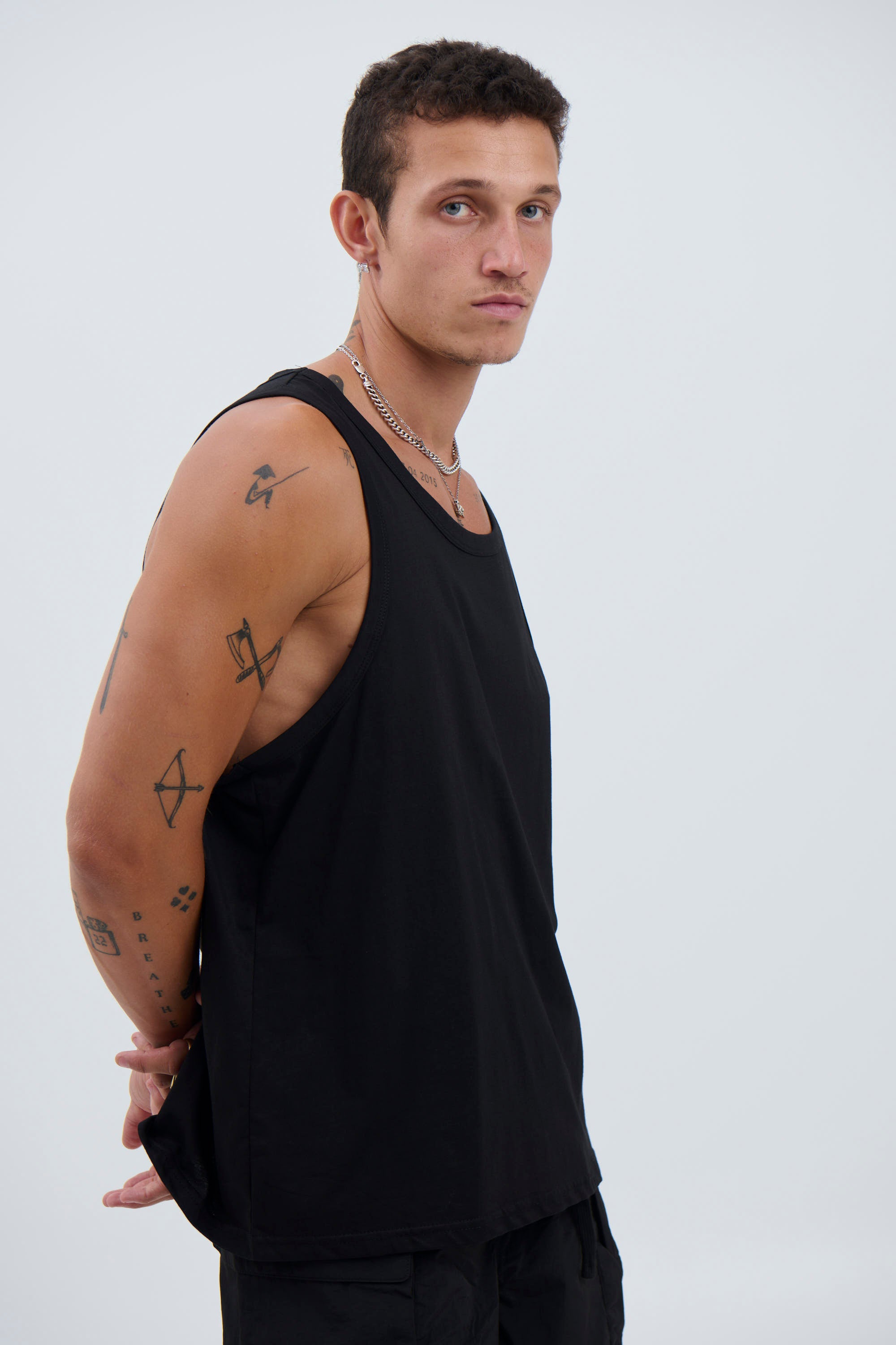 Maxwell Lightweight Tank Black