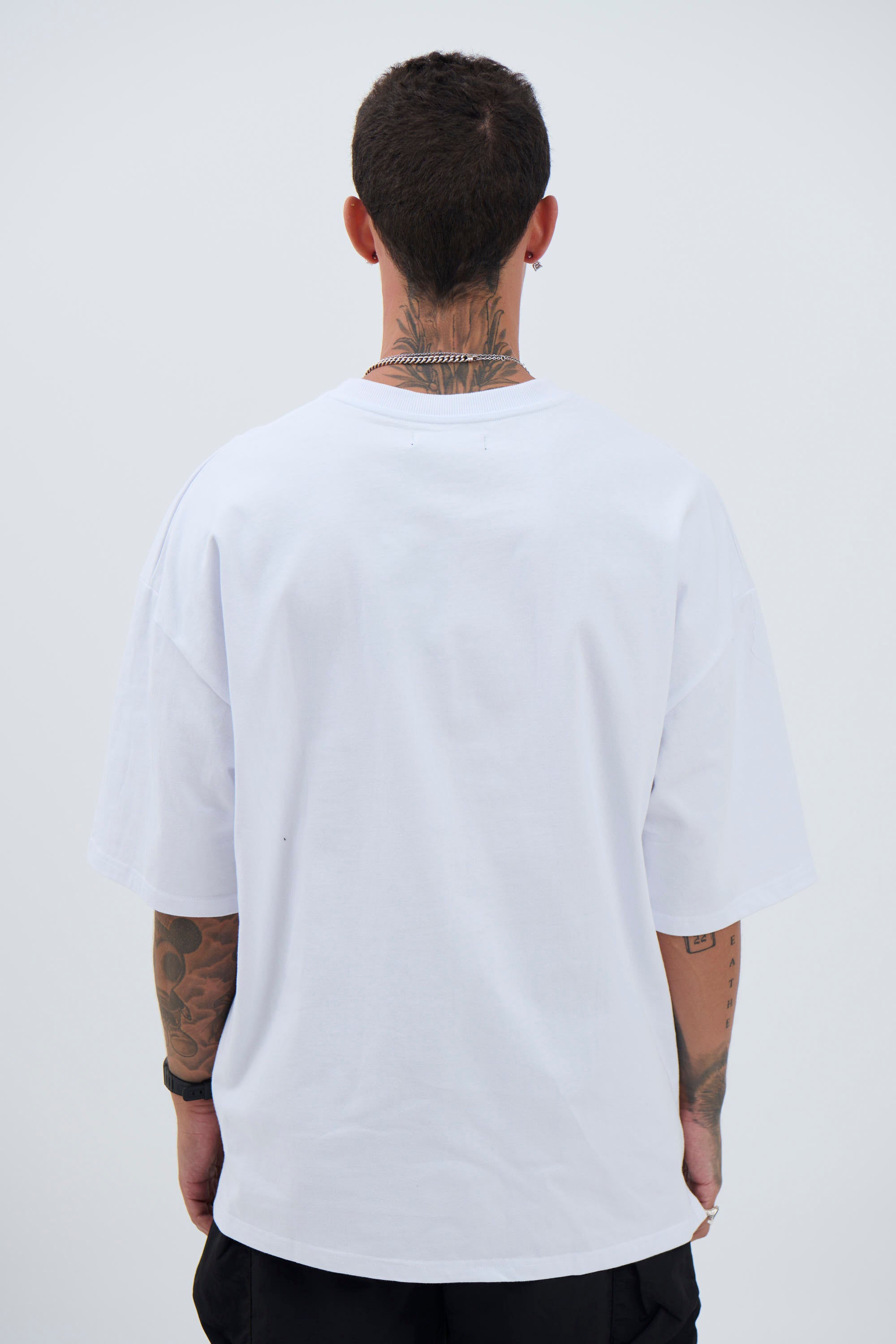 Joel Heavyweight Box Tee White