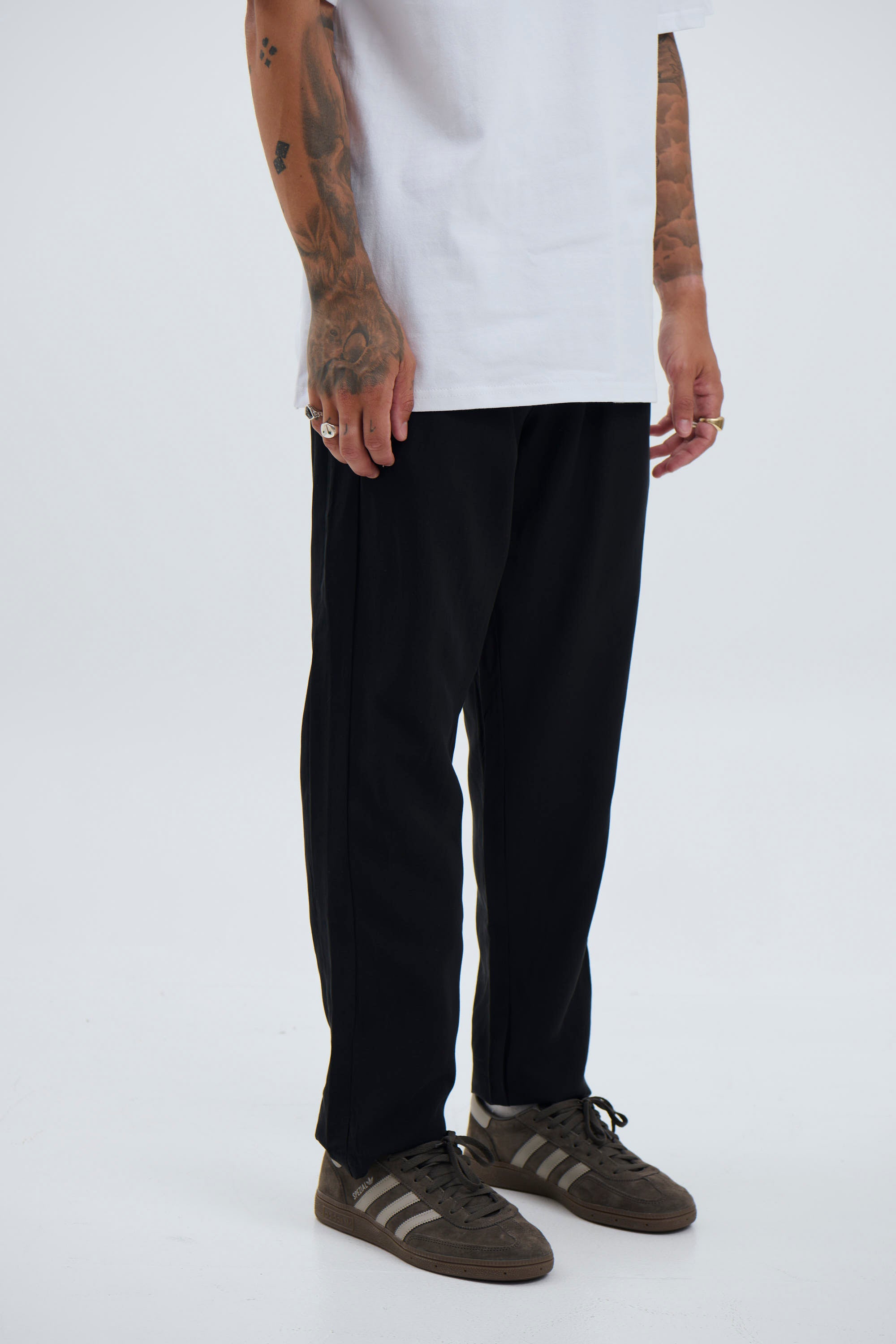Mason Slouch Pant Black