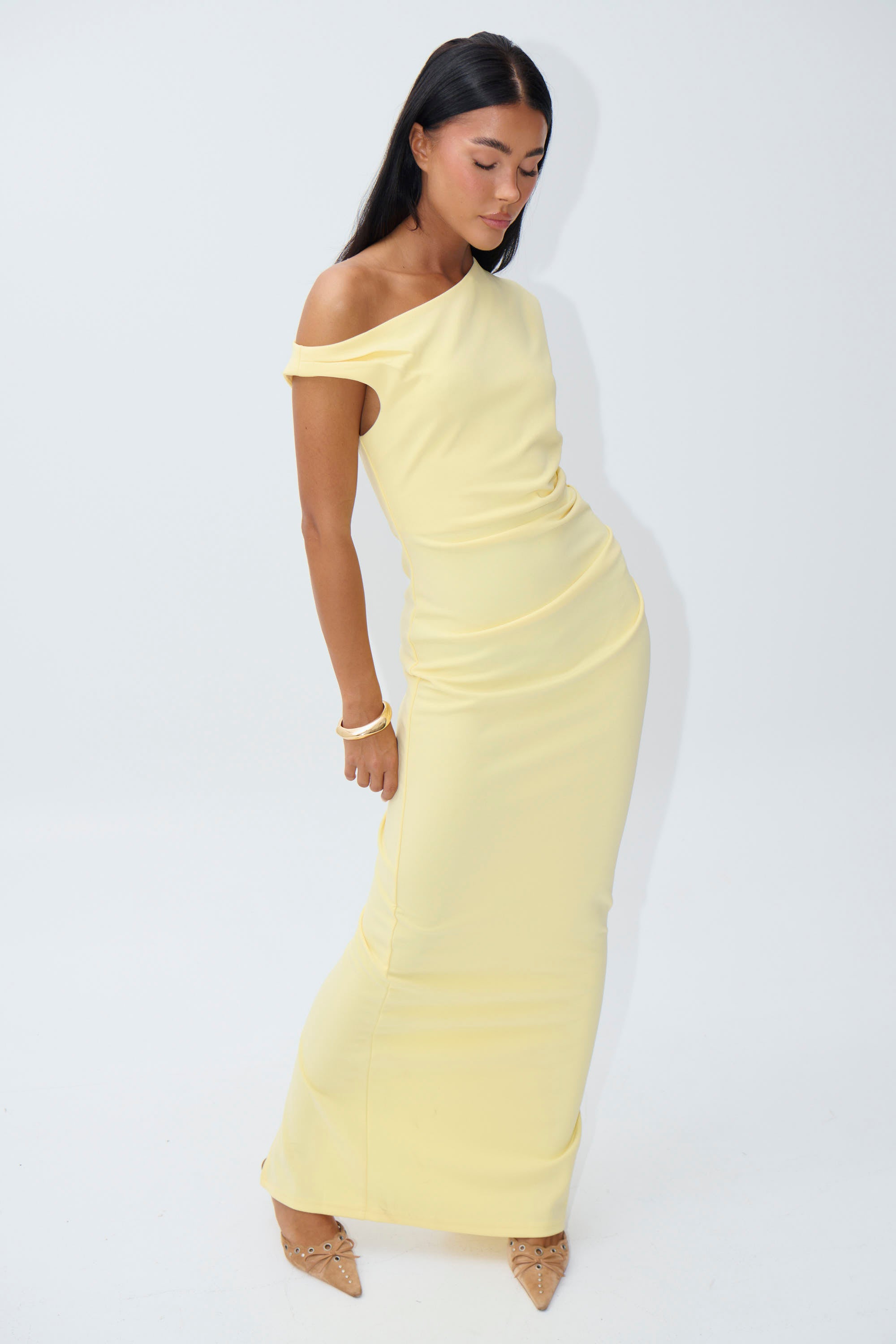 Mika Maxi Dress Lemon - FINAL SALE