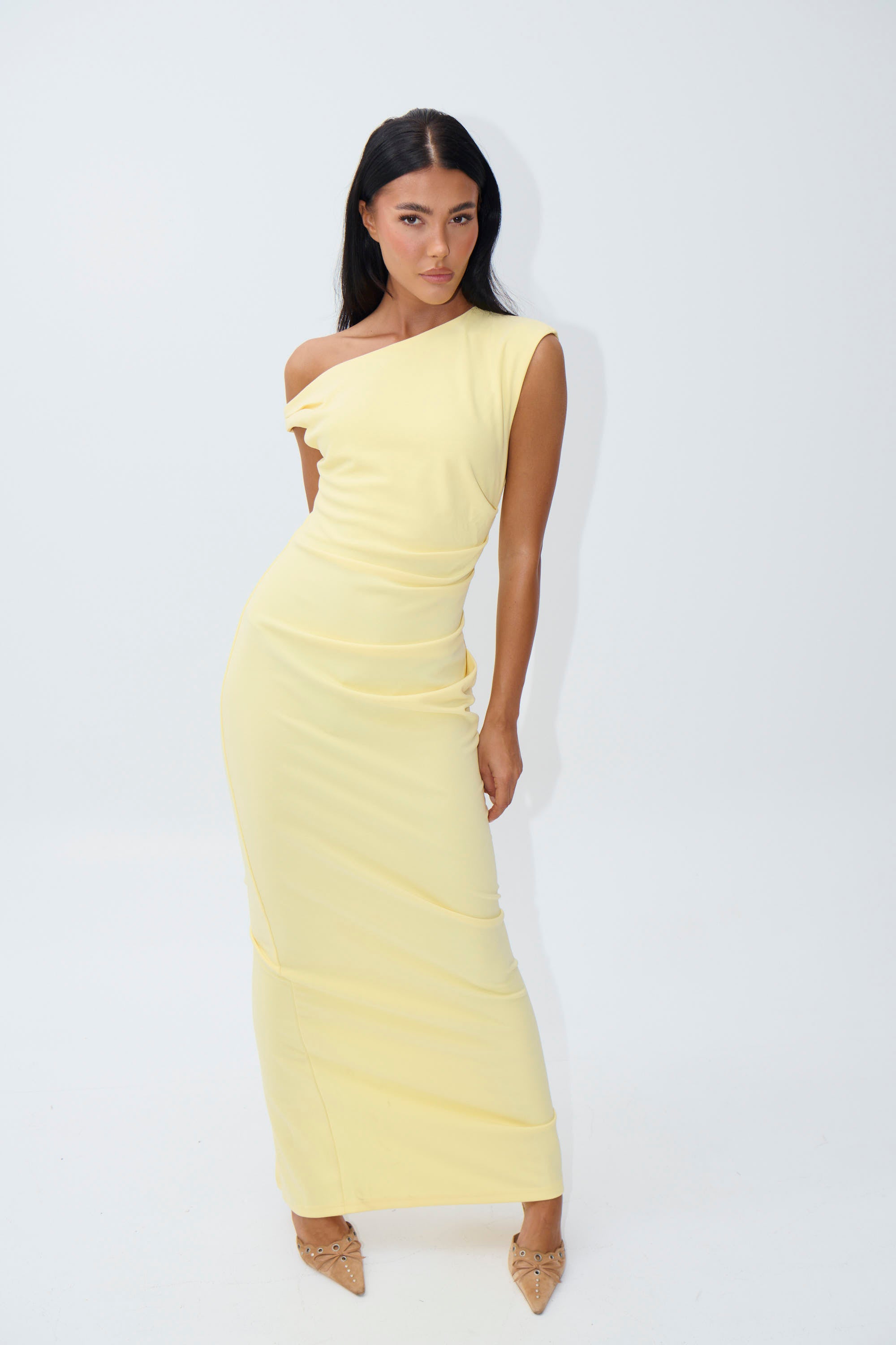Mika Maxi Dress Lemon - FINAL SALE