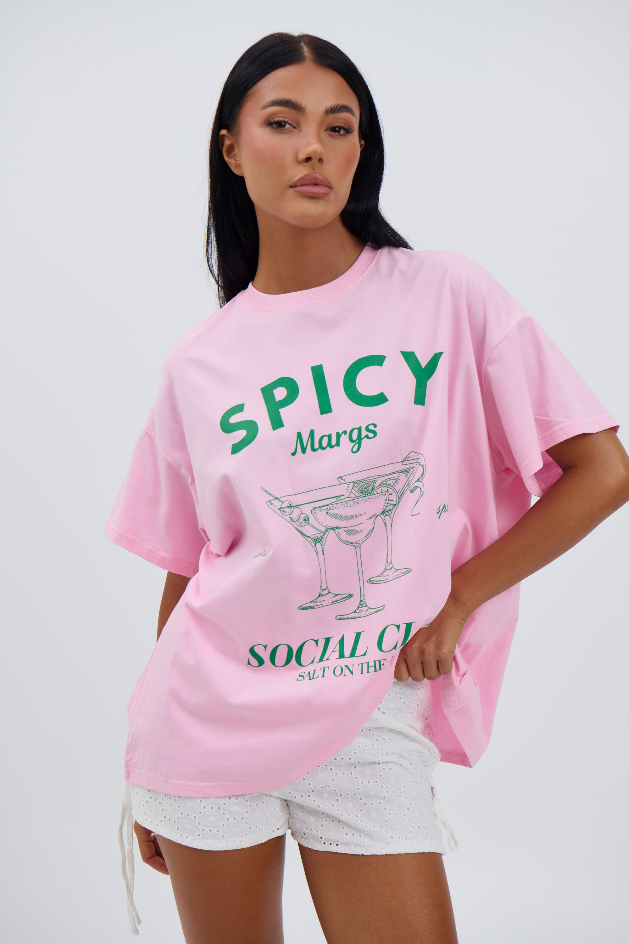 Social Club Top Pink - FINAL SALE