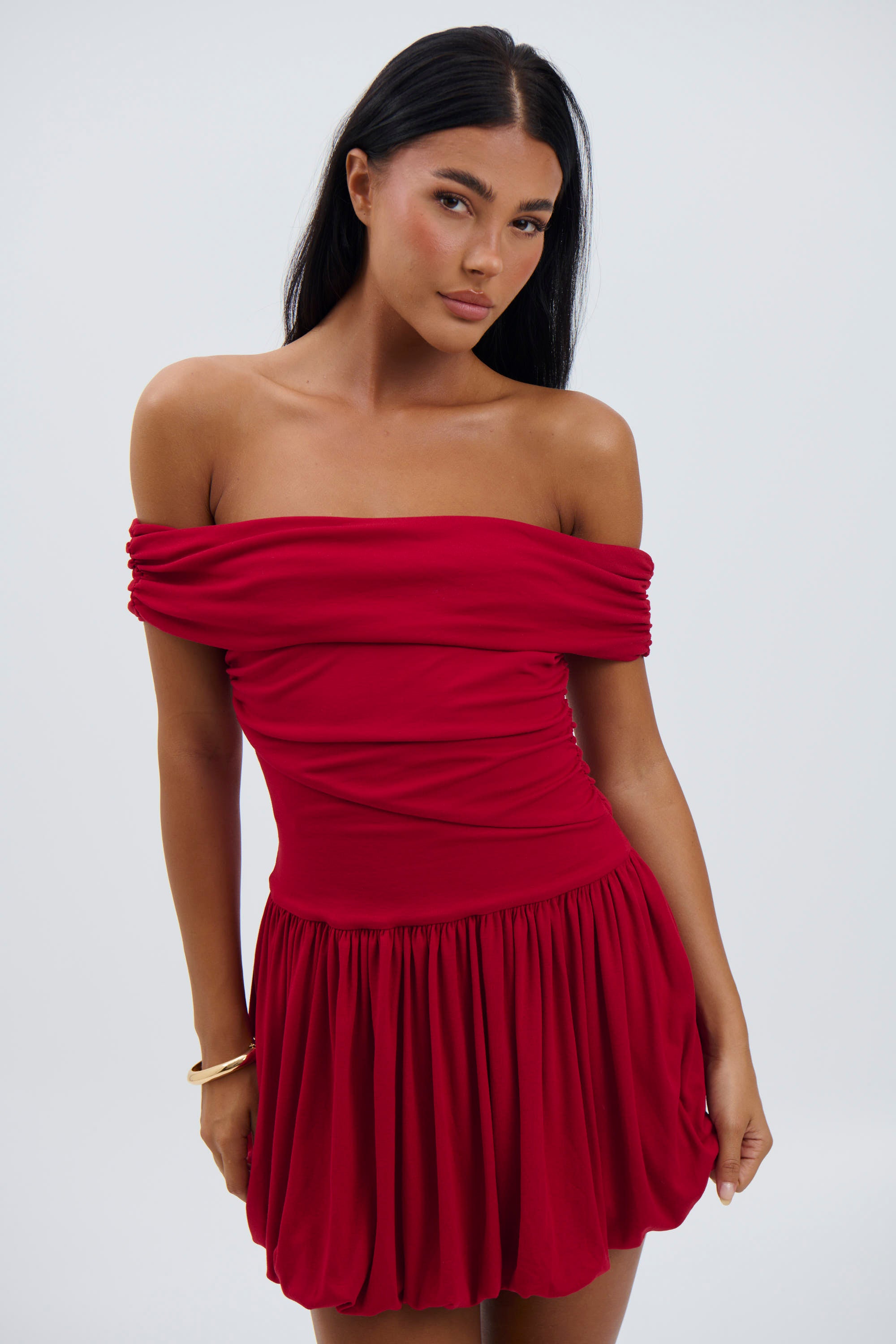 Manalla Mini Dress Cherry - FINAL SALE