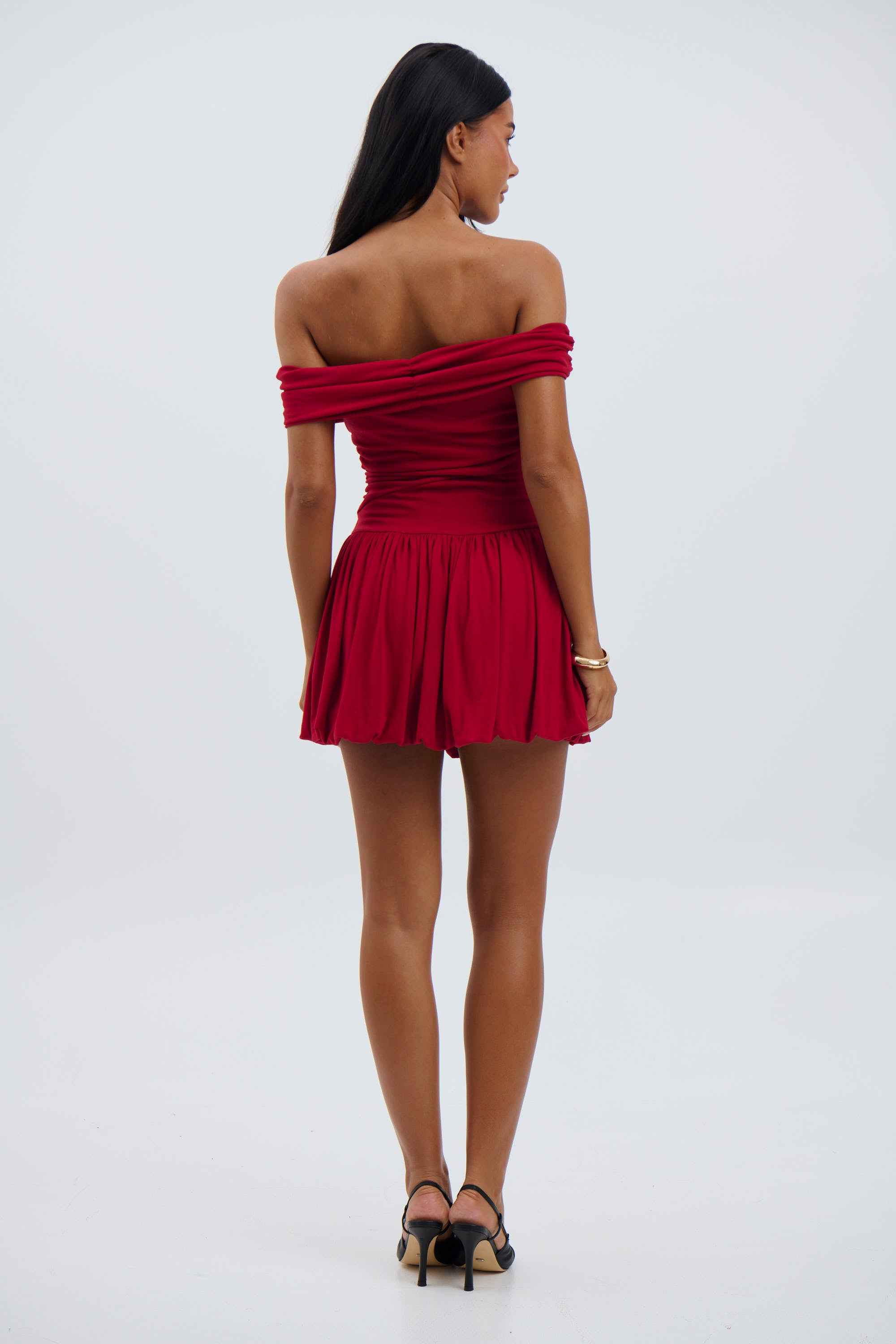 Manalla Mini Dress Cherry - FINAL SALE