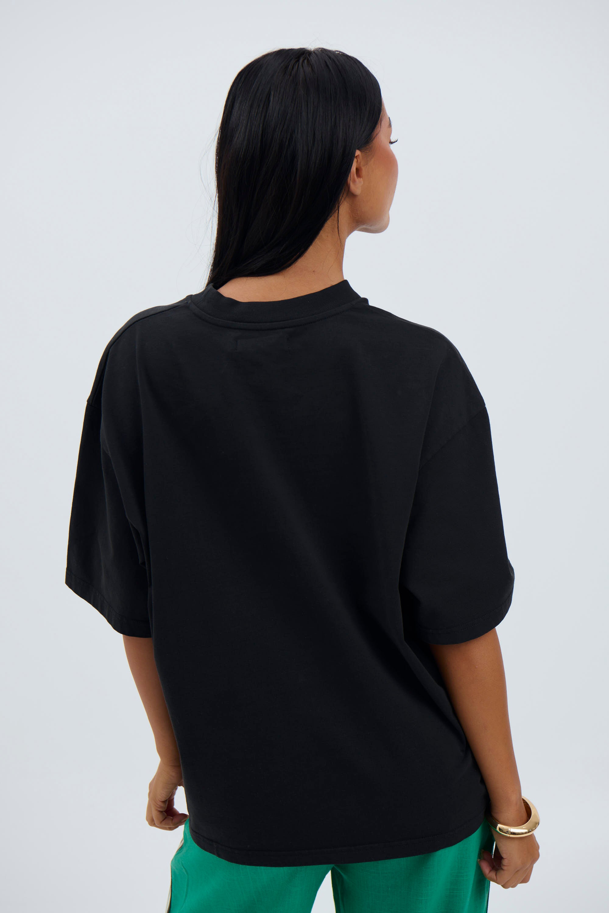 Unisex Emmett Box Tee Black