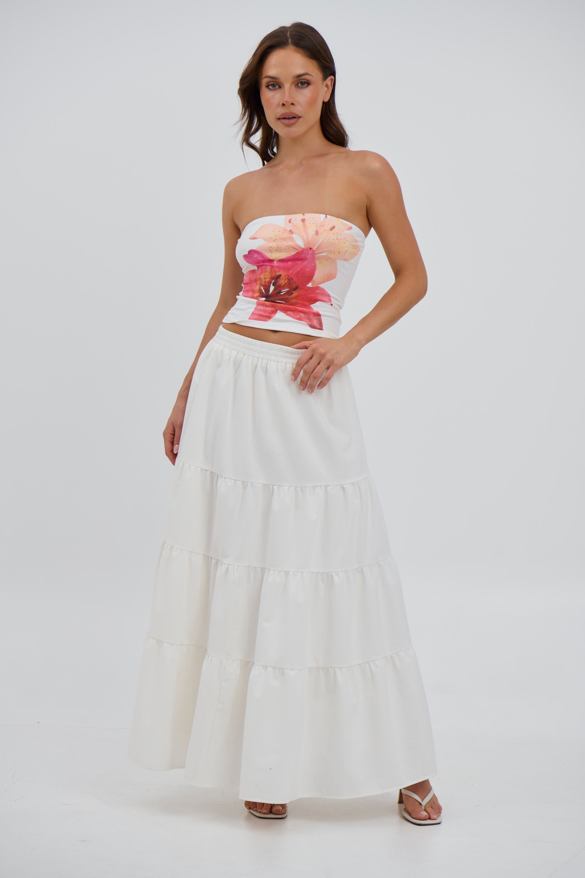 Florence Top White - FINAL SALE