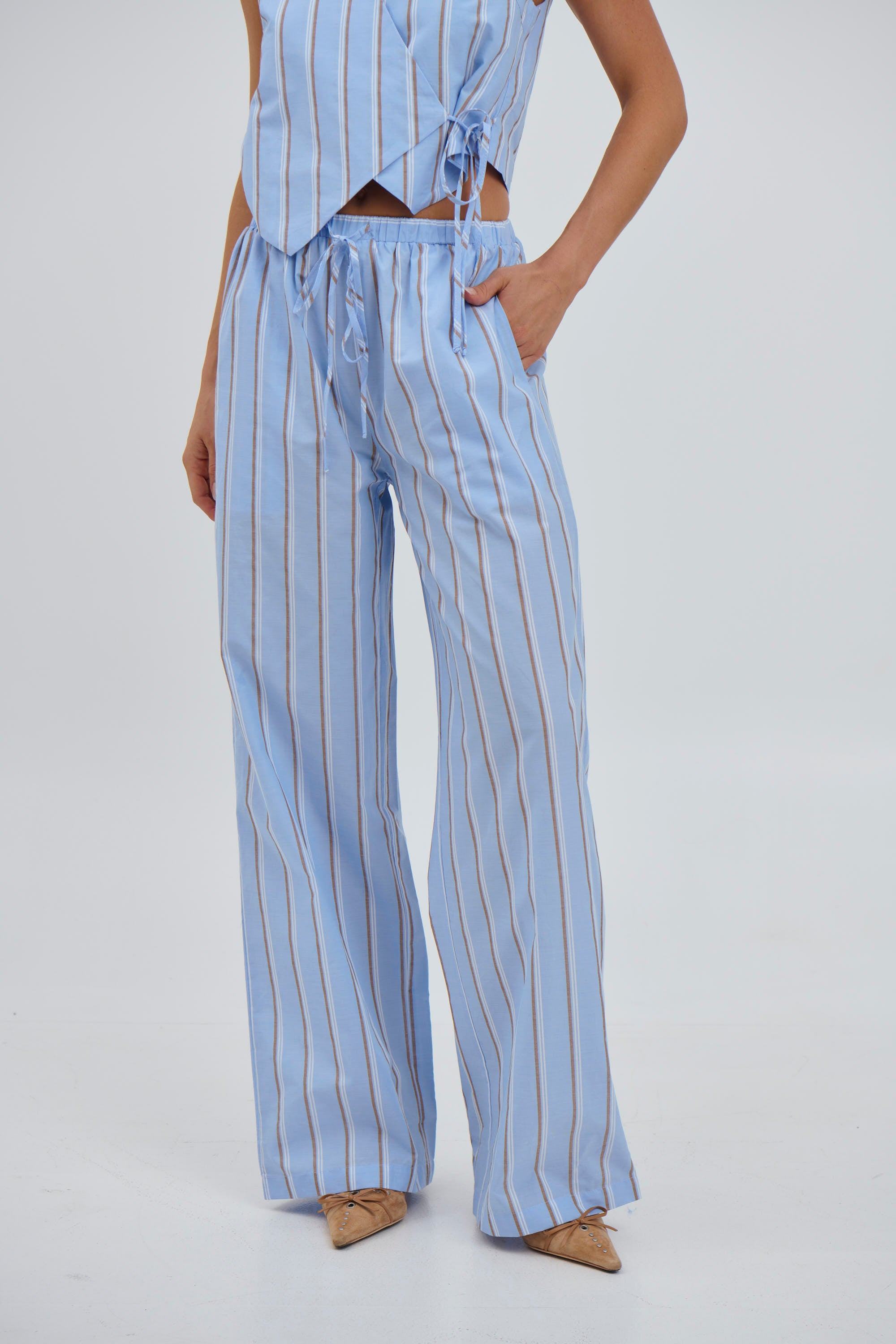 Karli Pant Blue - FINAL SALE