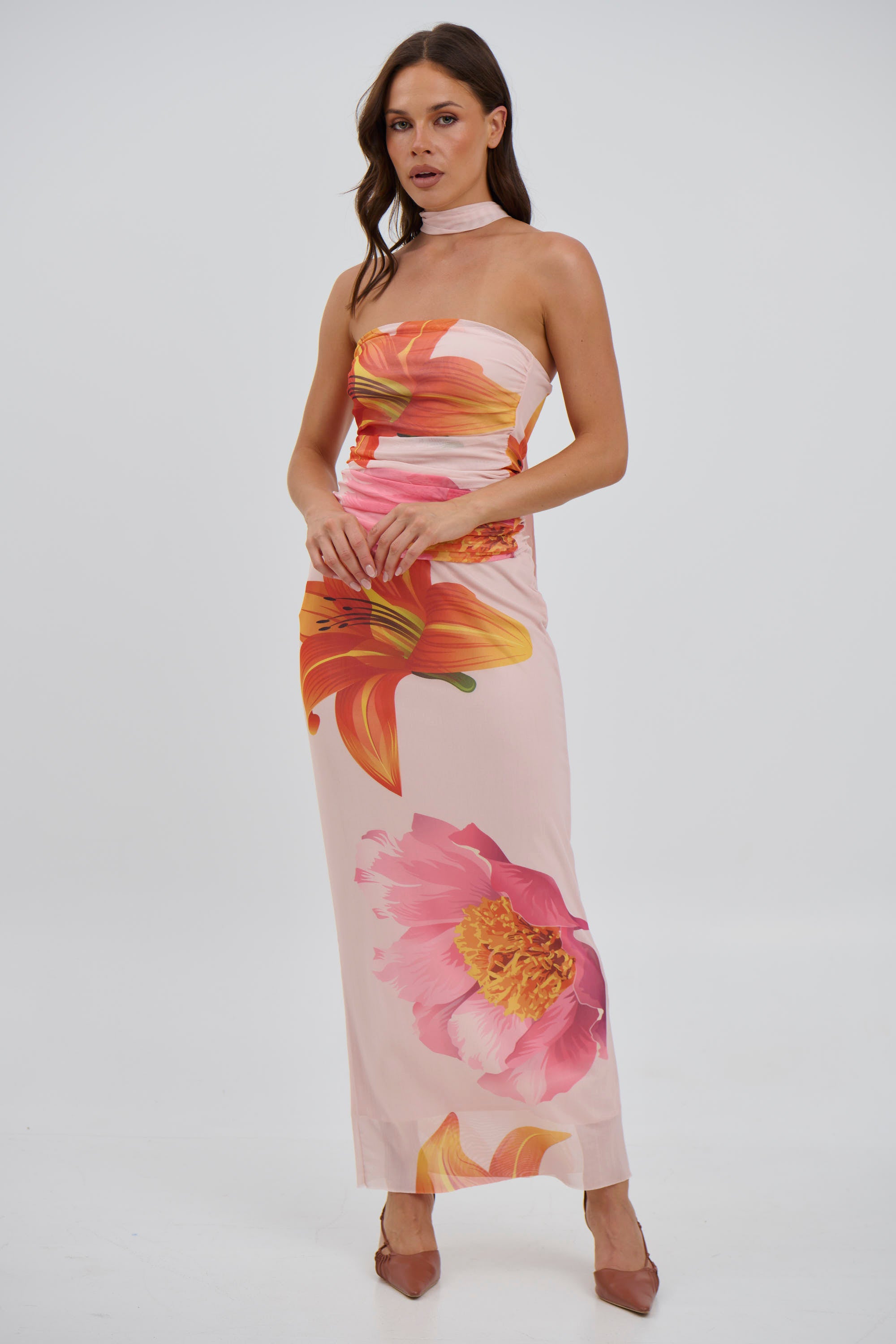 Marika Skirt Floral - FINAL SALE