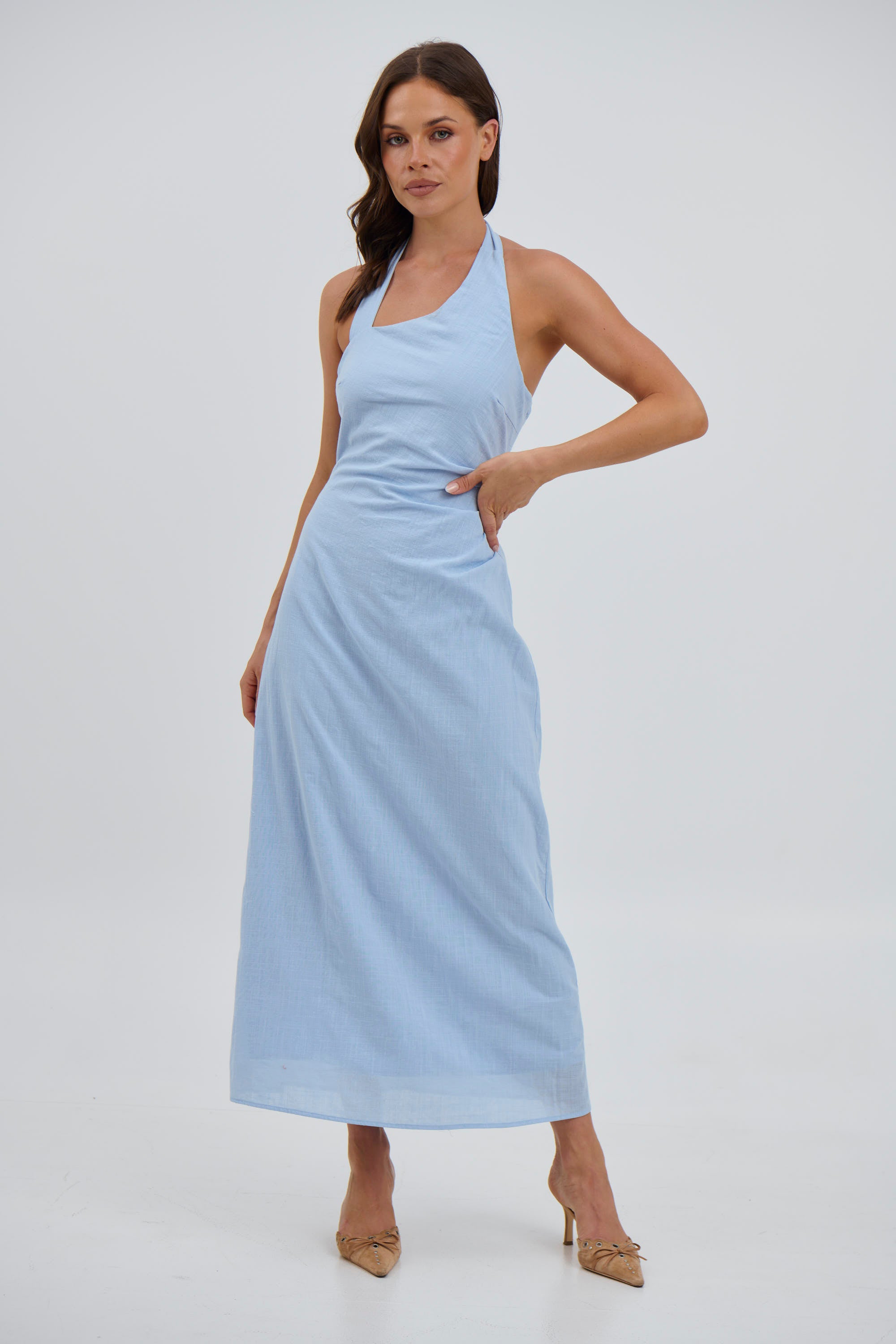 Alora Maxi Dress Sky - FINAL SALE