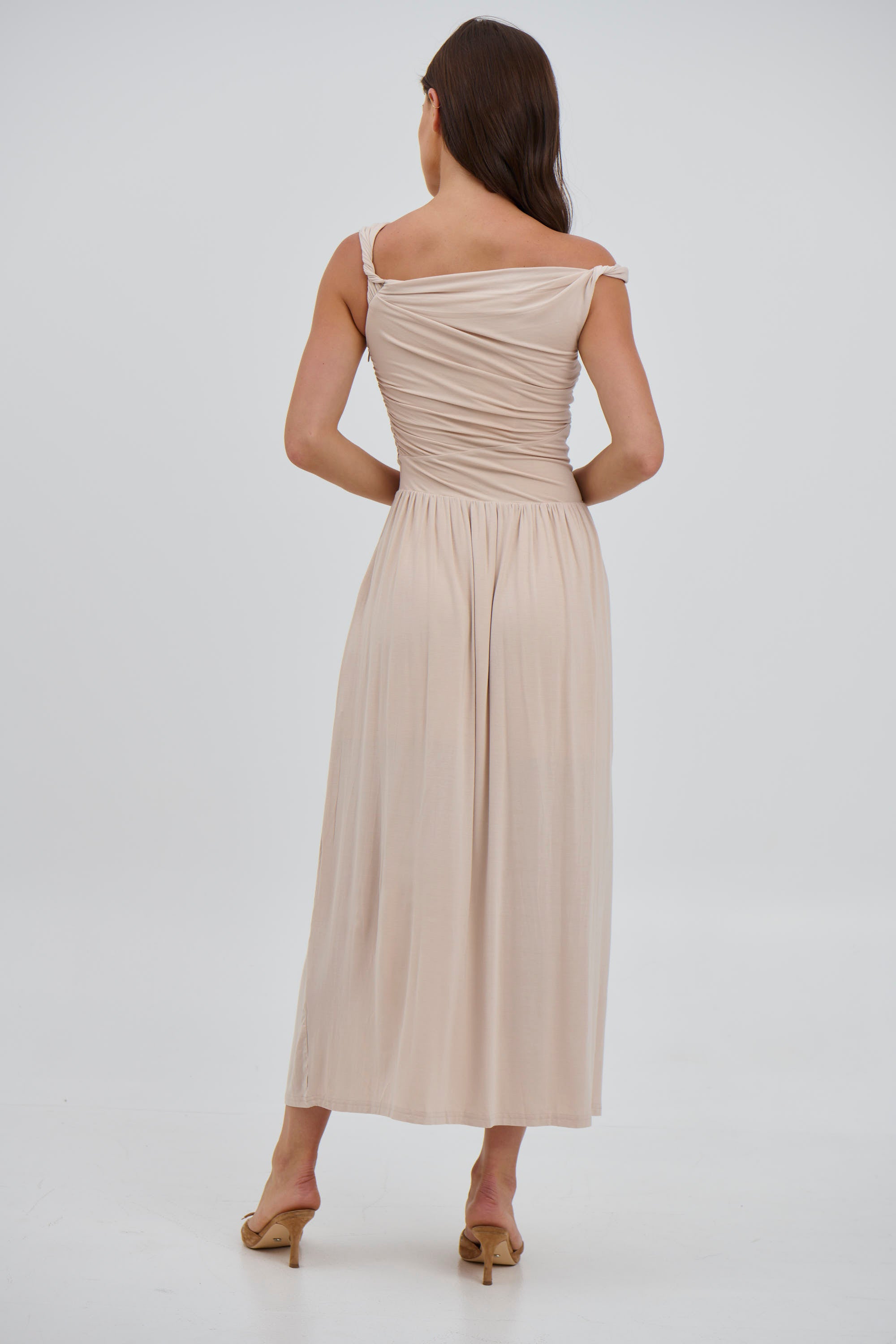 Joyce Maxi Dress Sand - FINAL SALE