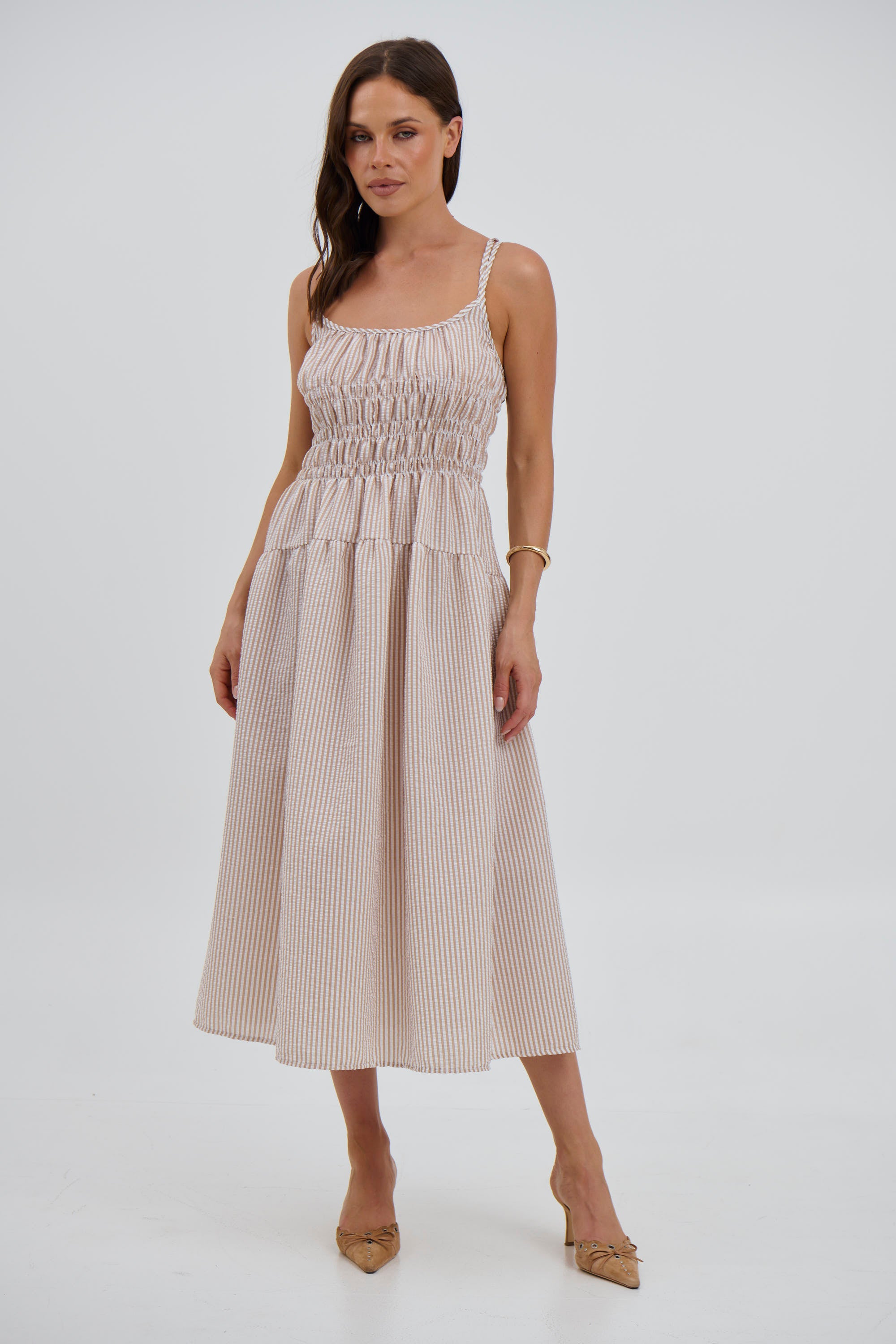 Melrose Dress Nude - FINAL SALE