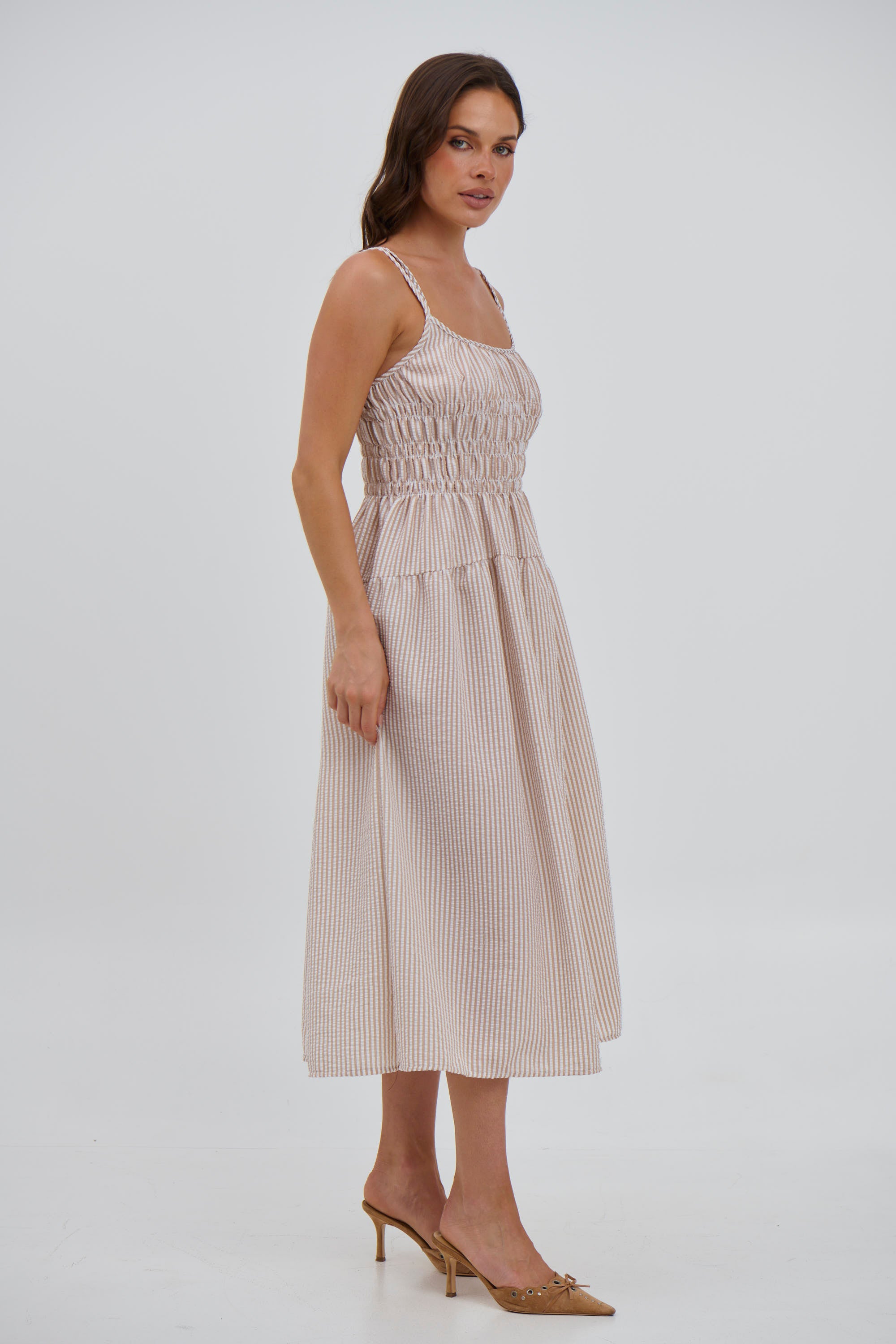Melrose Dress Nude - FINAL SALE