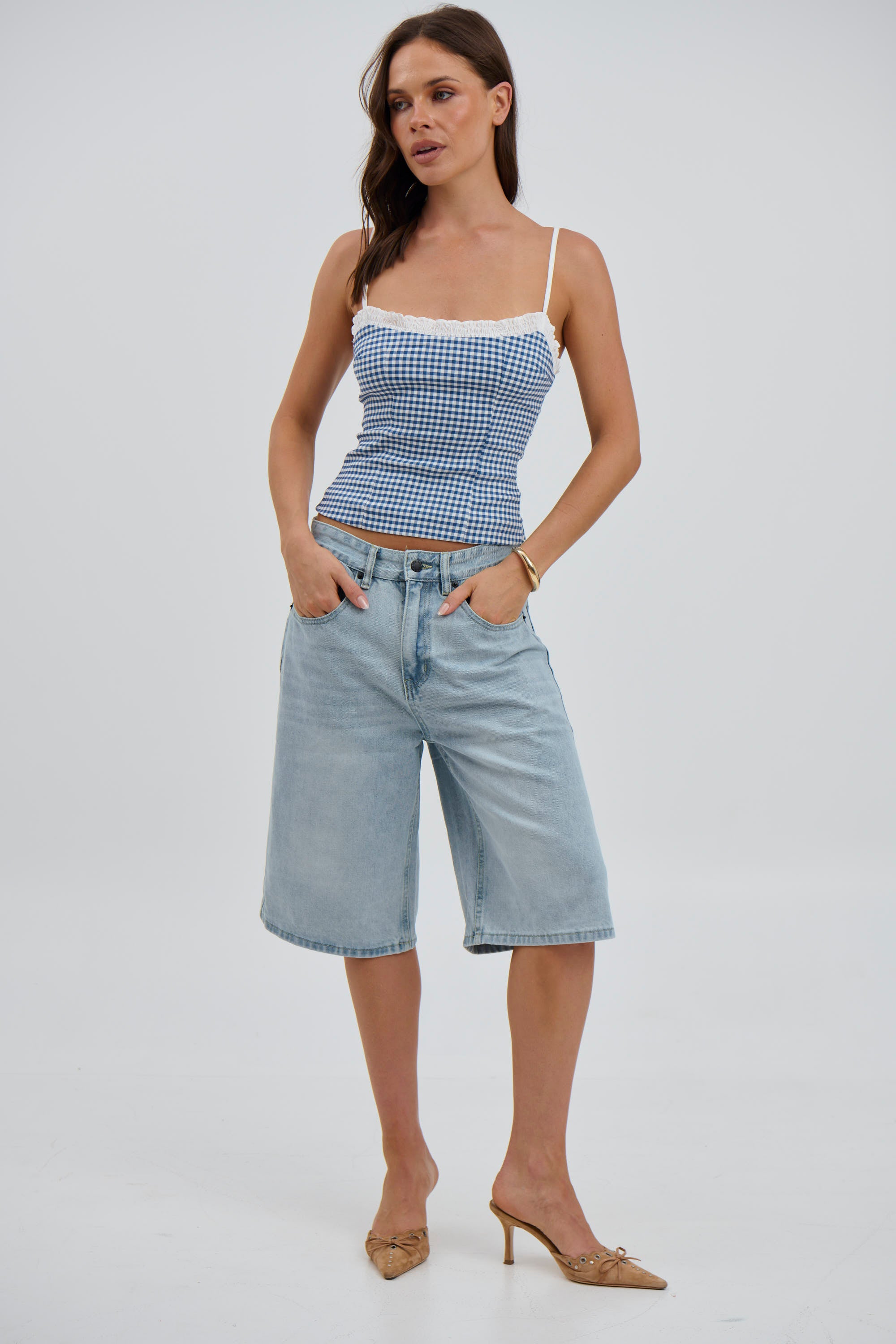 Vaycay Top Blue - FINAL SALE