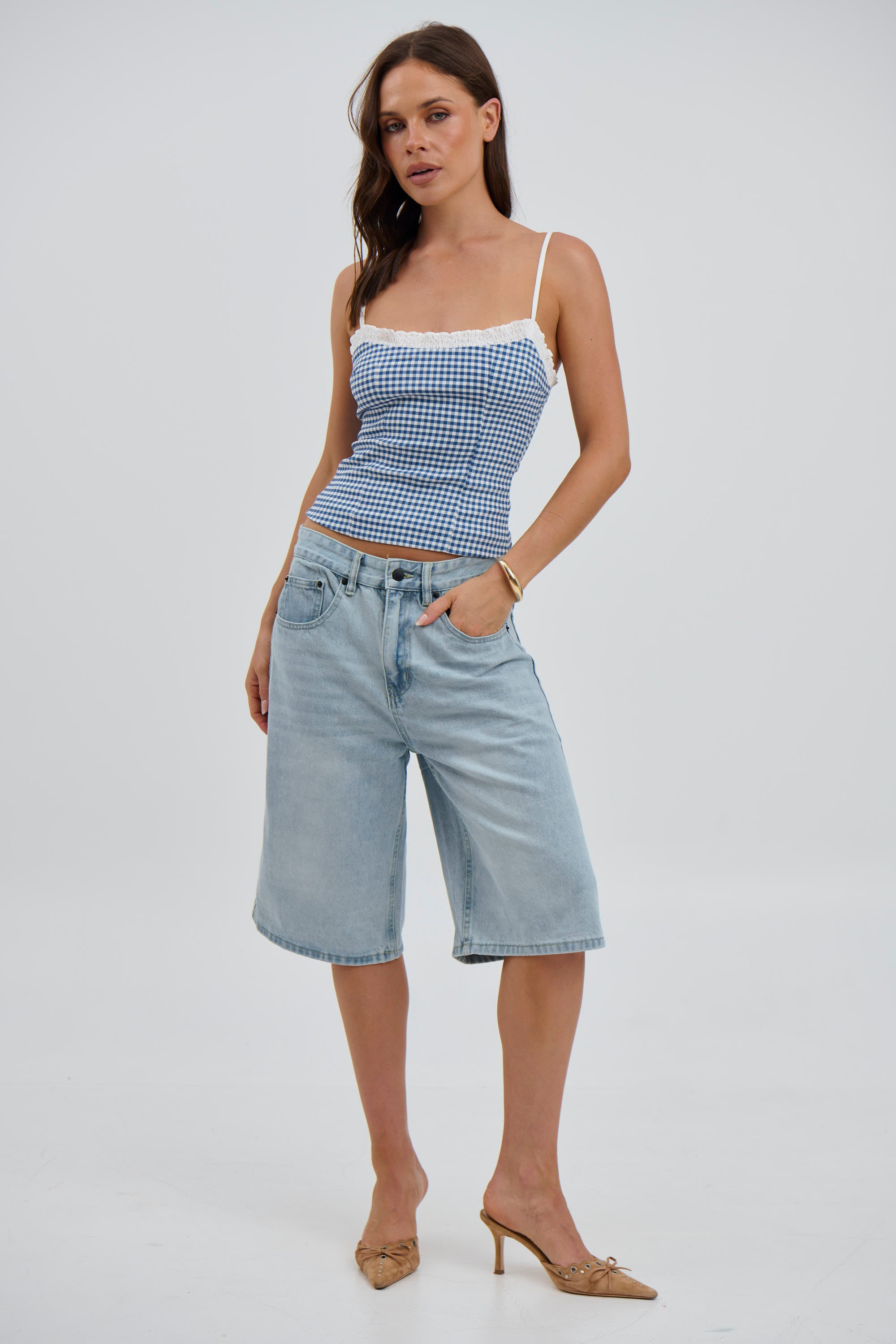 Vaycay Top Blue - FINAL SALE