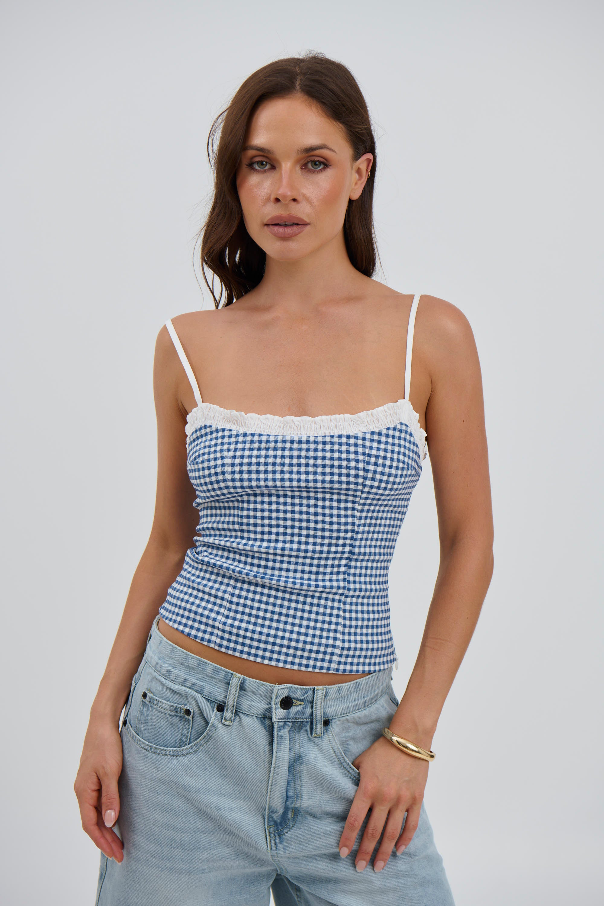 Vaycay Top Blue - FINAL SALE