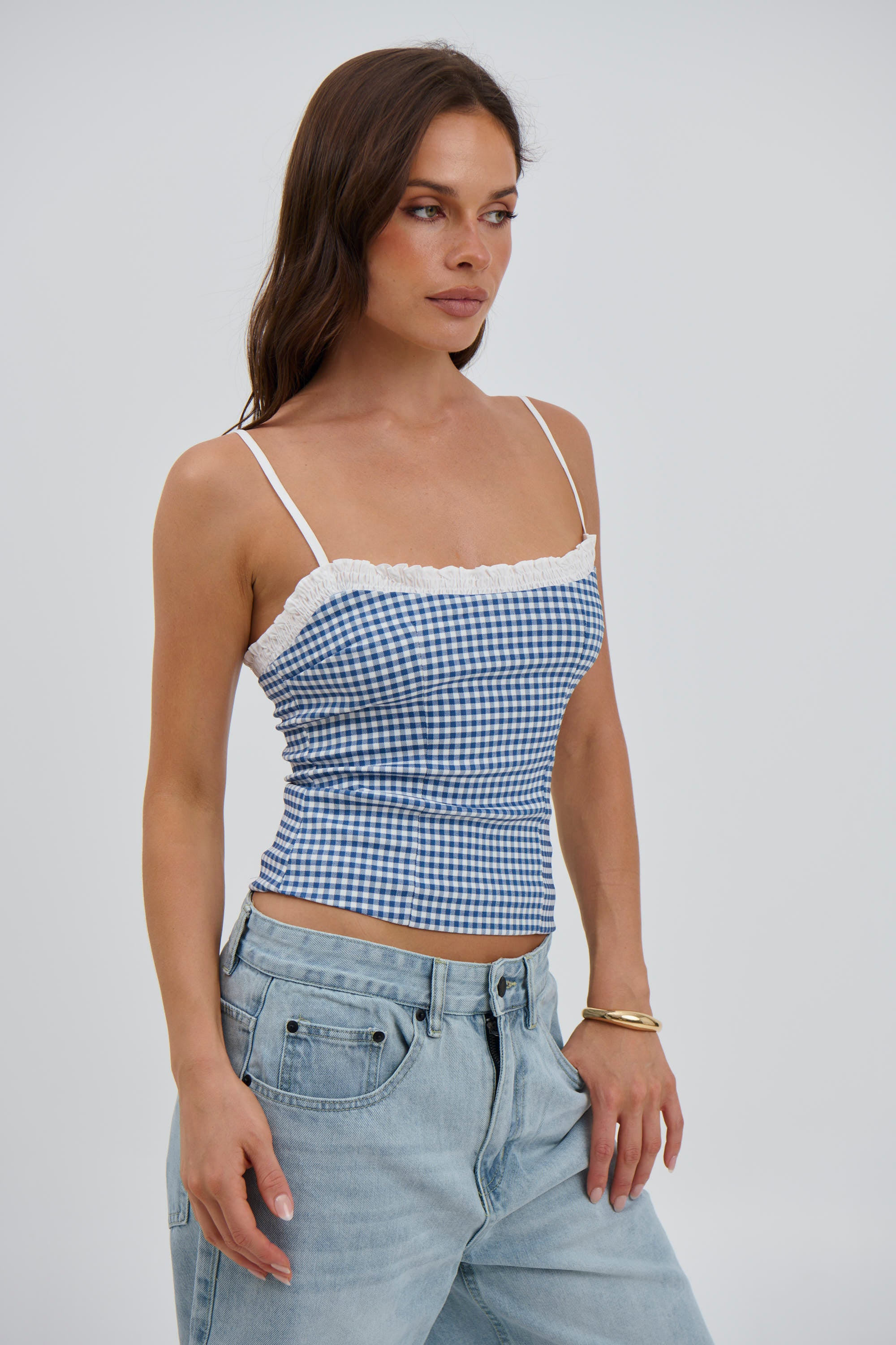 Vaycay Top Blue - FINAL SALE