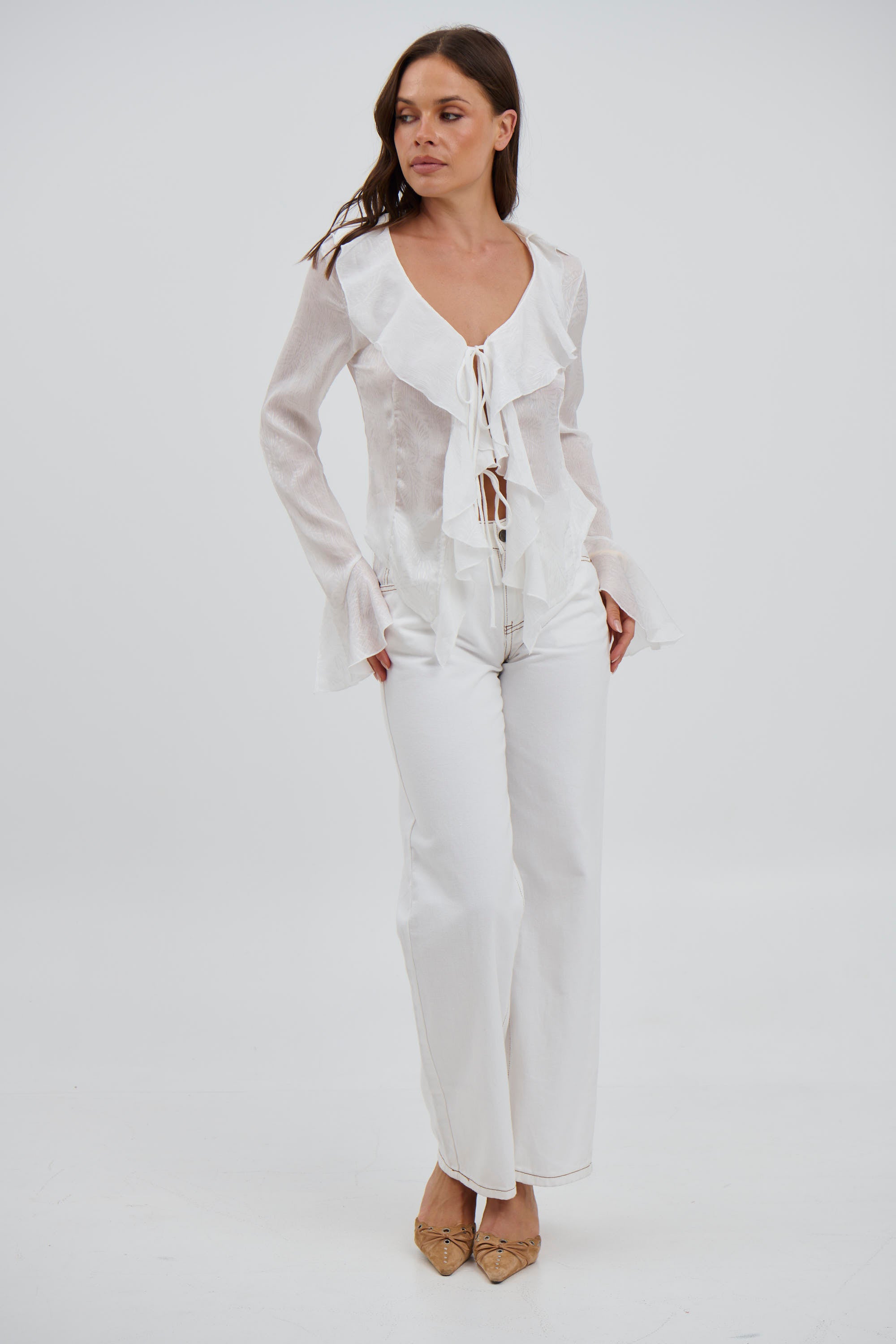 Marri Top White