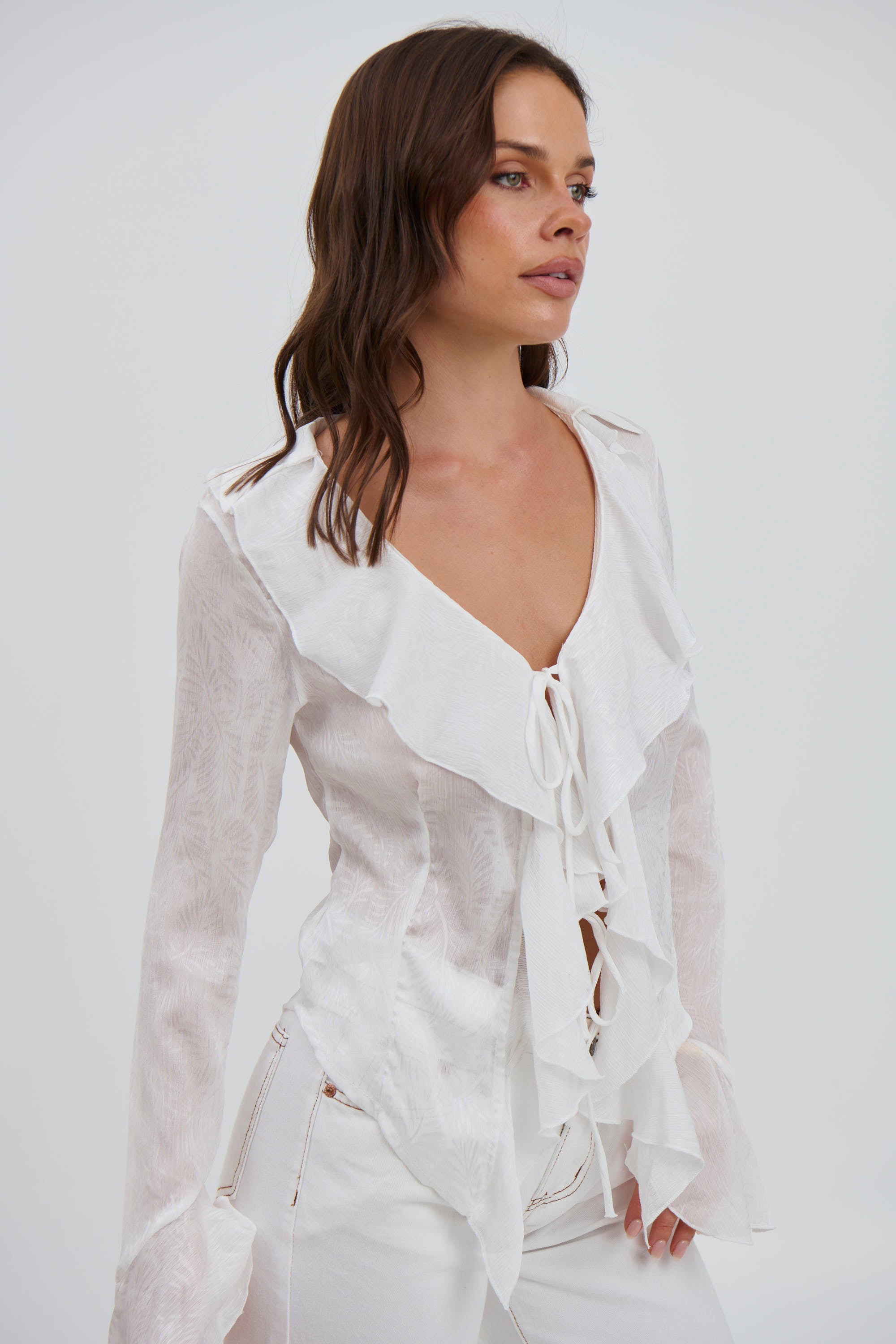 Marri Top White