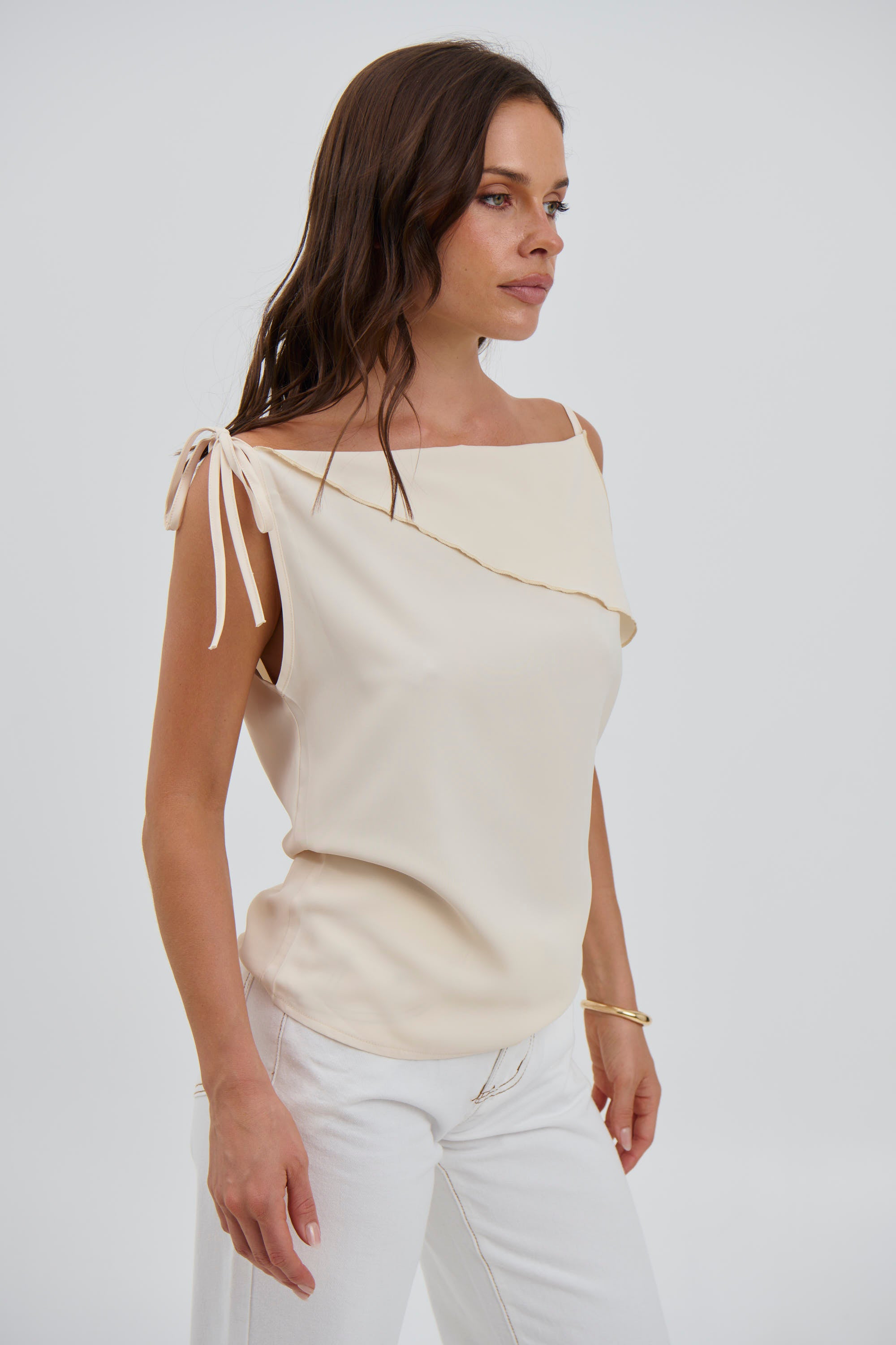 Alison Top Sand - FINAL SALE