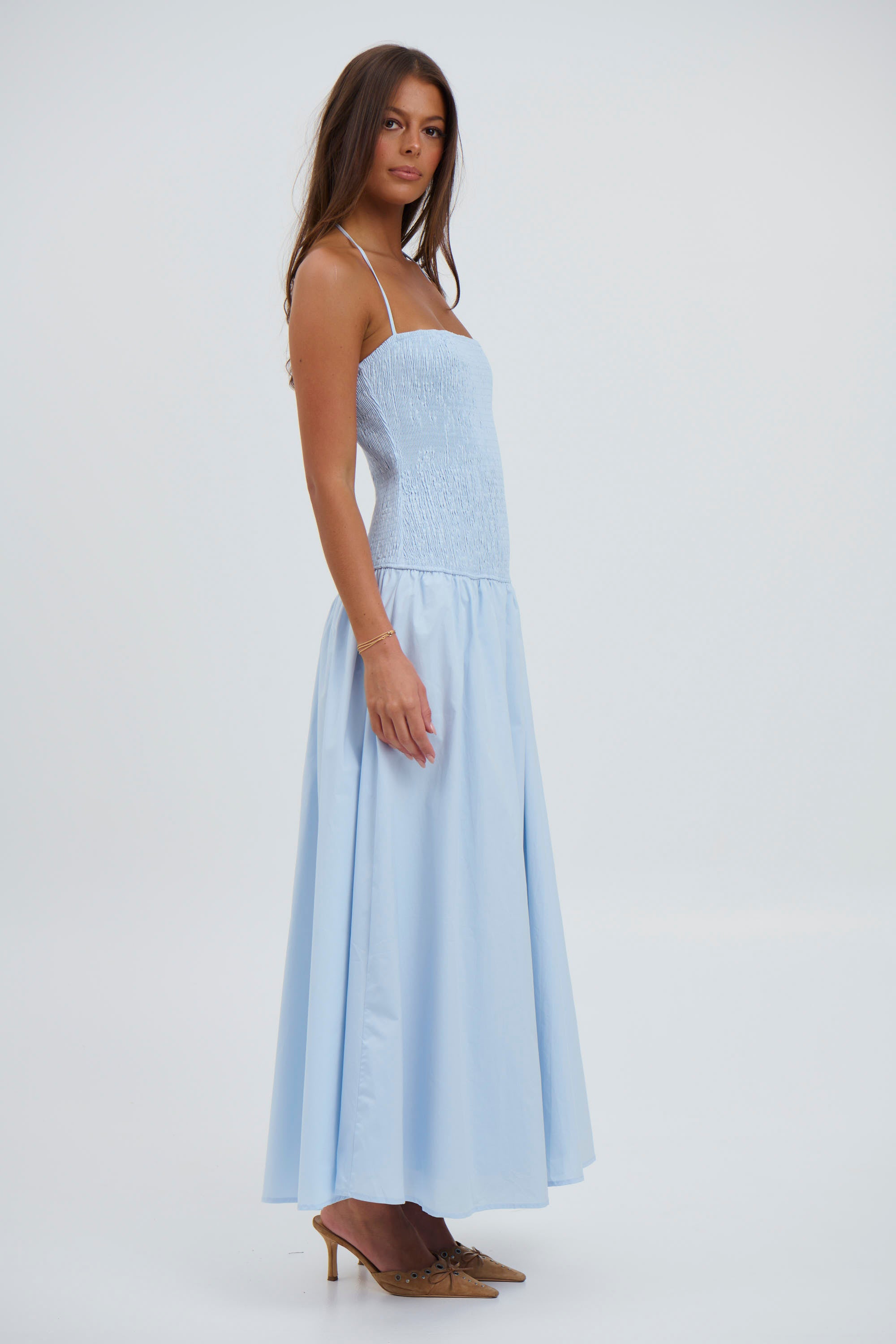 Krystal Maxi Dress Sky - FINAL SALE