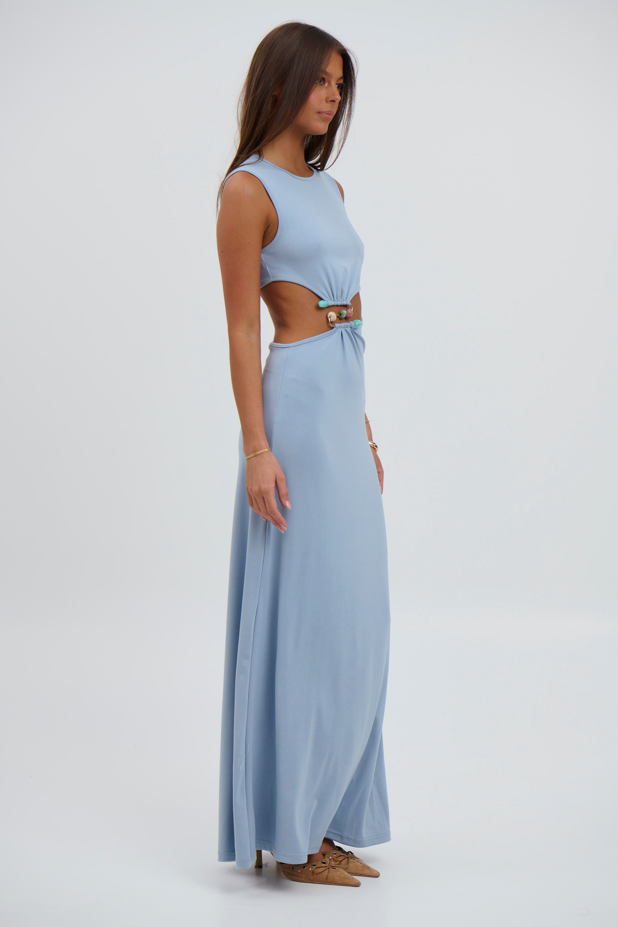 Beth Maxi Dress Sky - FINAL SALE