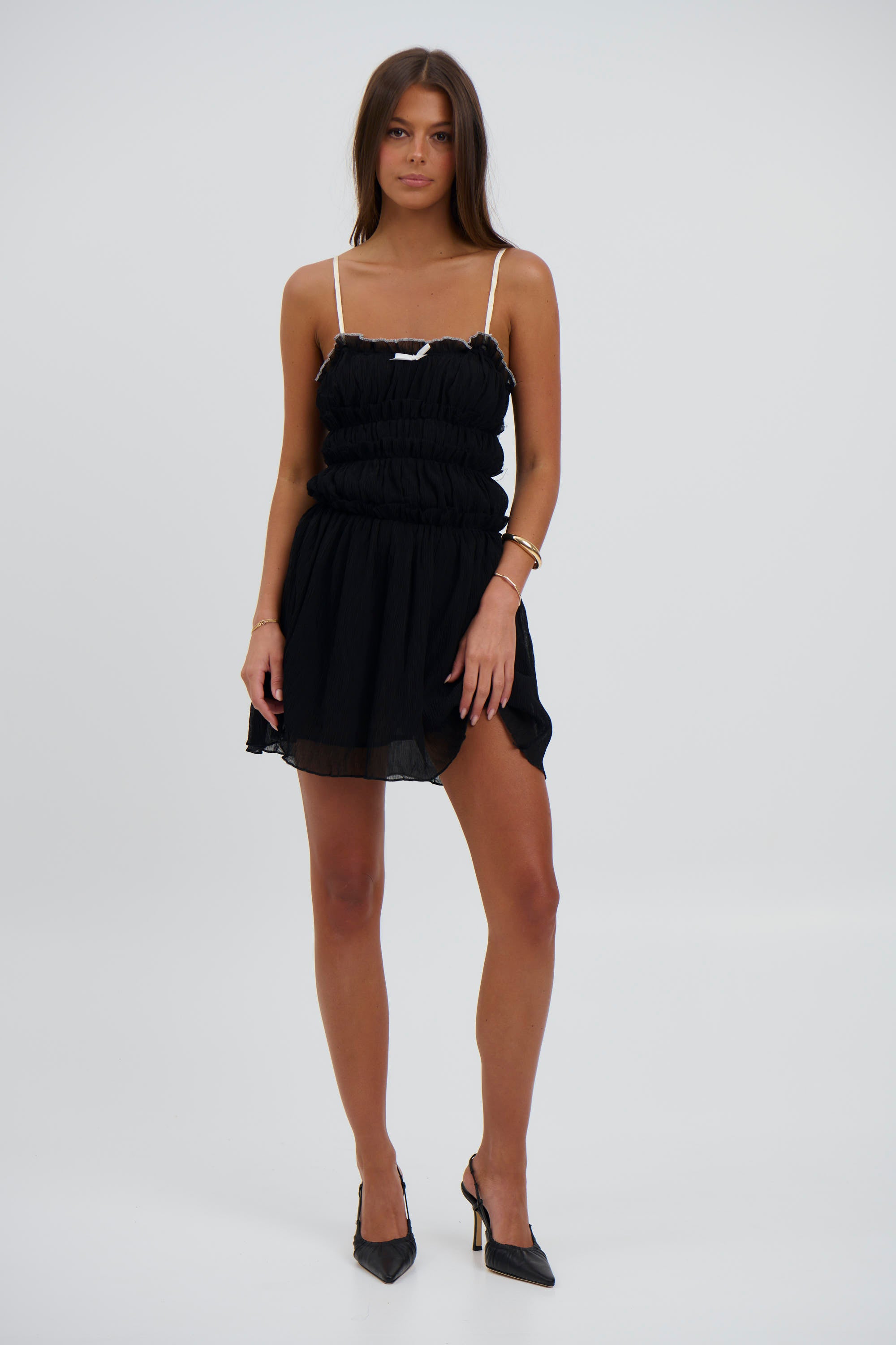 Charley Mini Dress Black - FINAL SALE
