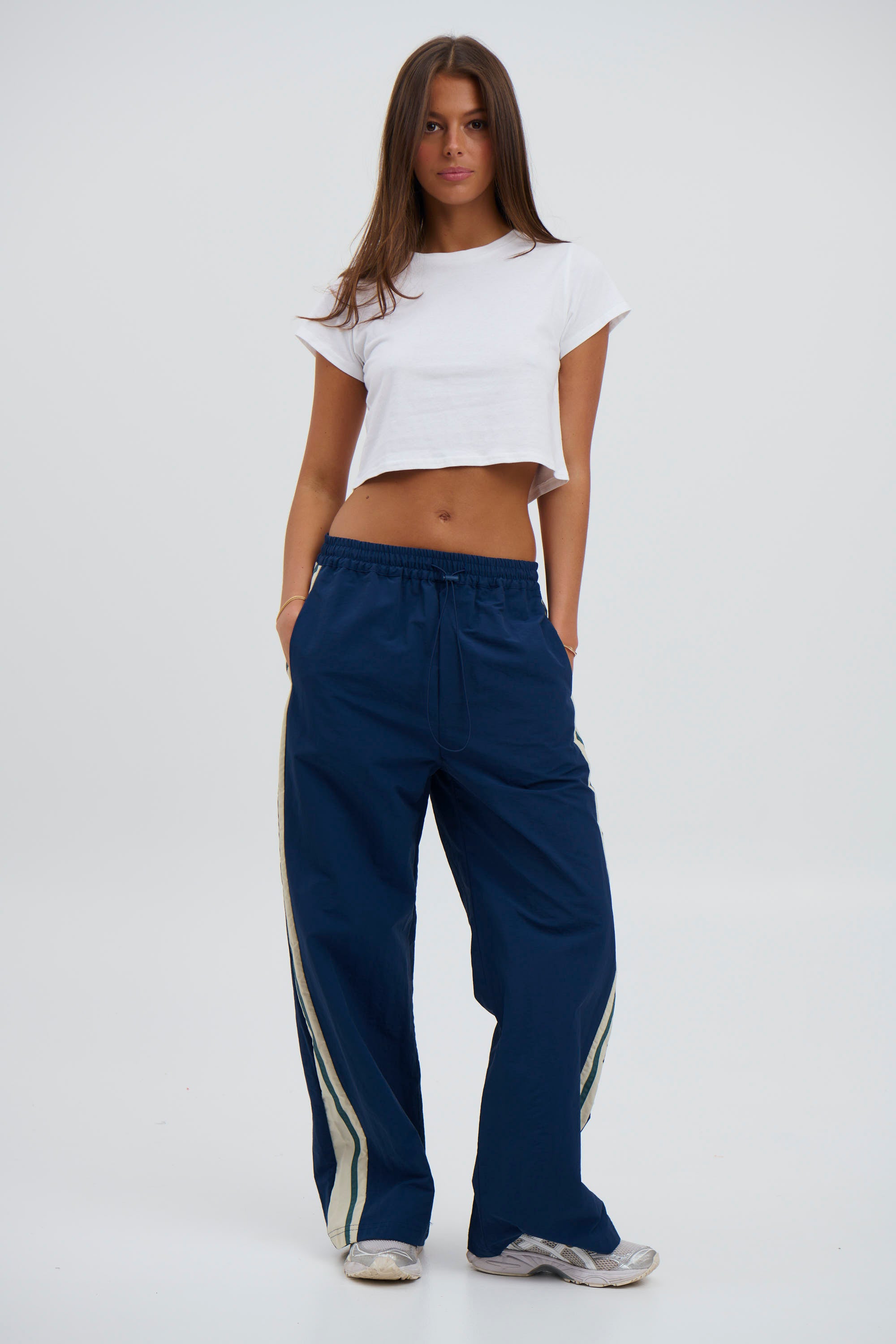 Corey Cropped T-Shirt White