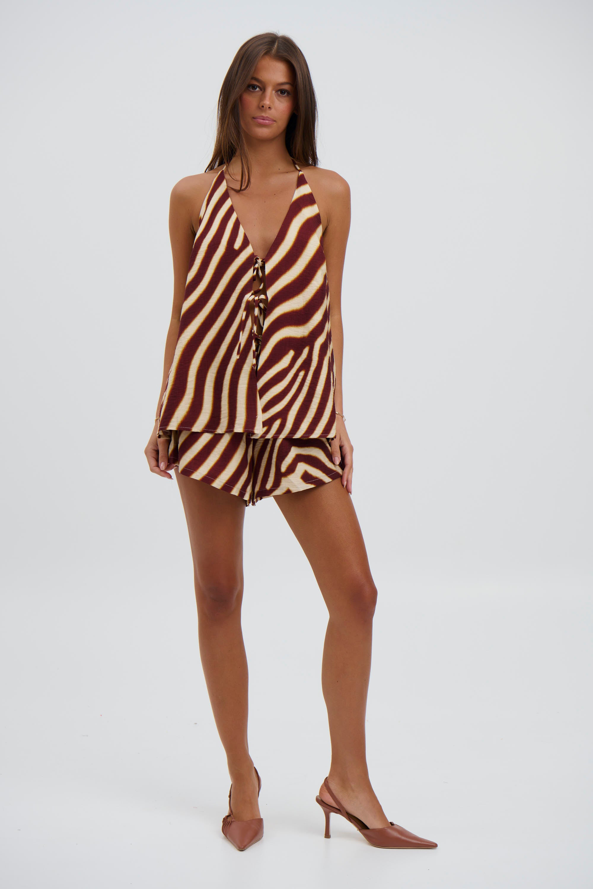 Octavia Short Montie Choc - FINAL SALE